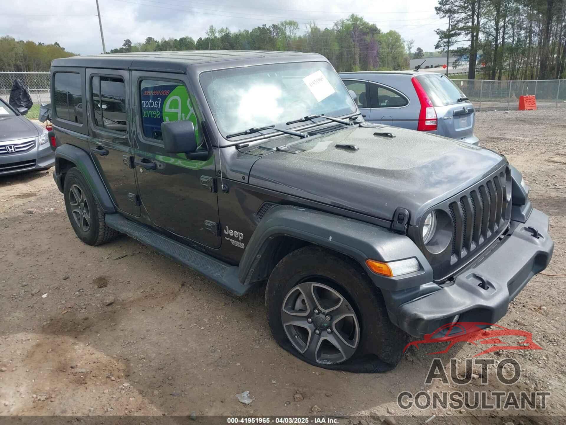 JEEP WRANGLER UNLIMITED 2018 - 1C4HJXDG8JW112639