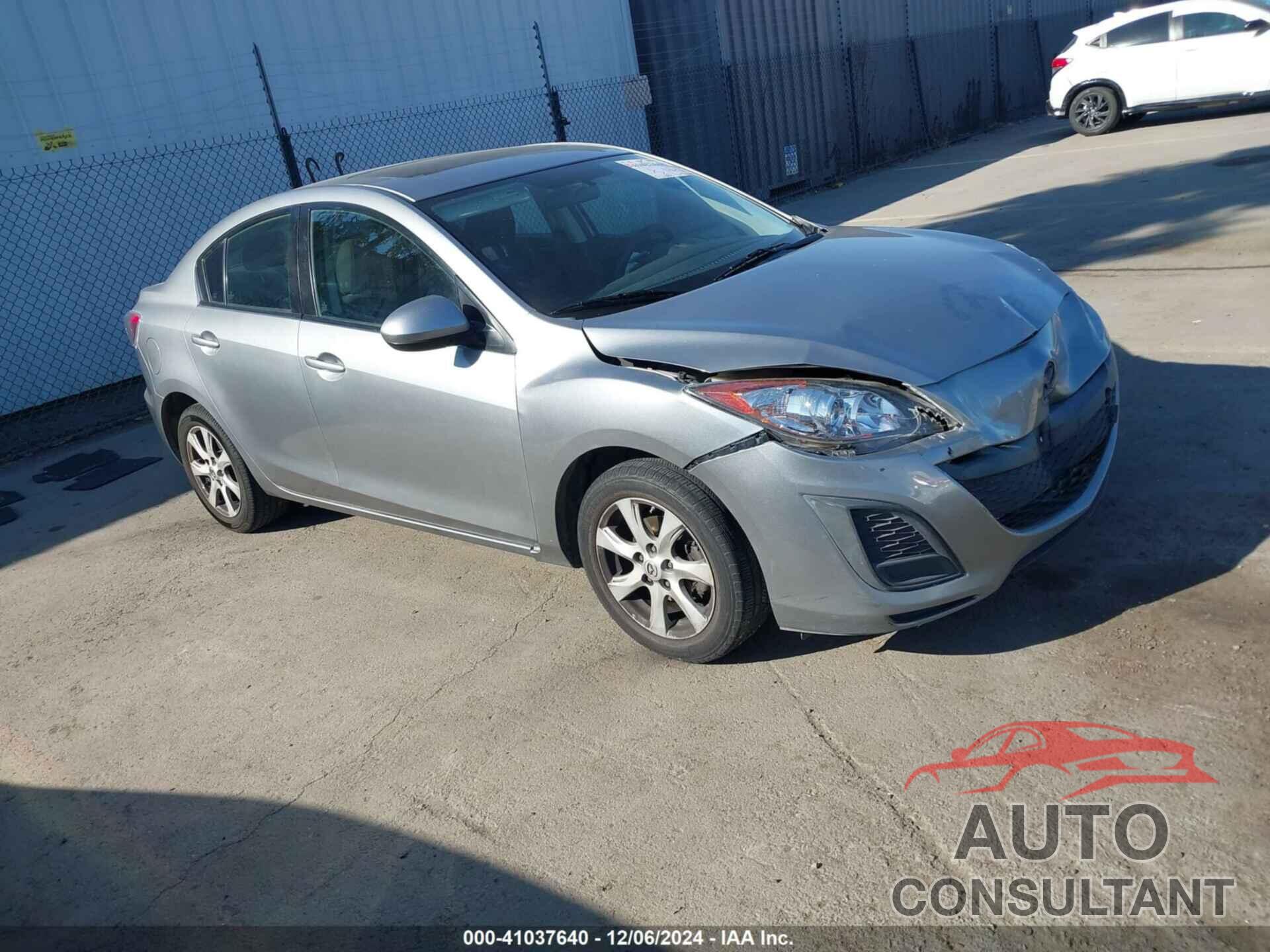 MAZDA MAZDA3 2011 - JM1BL1VG1B1498198