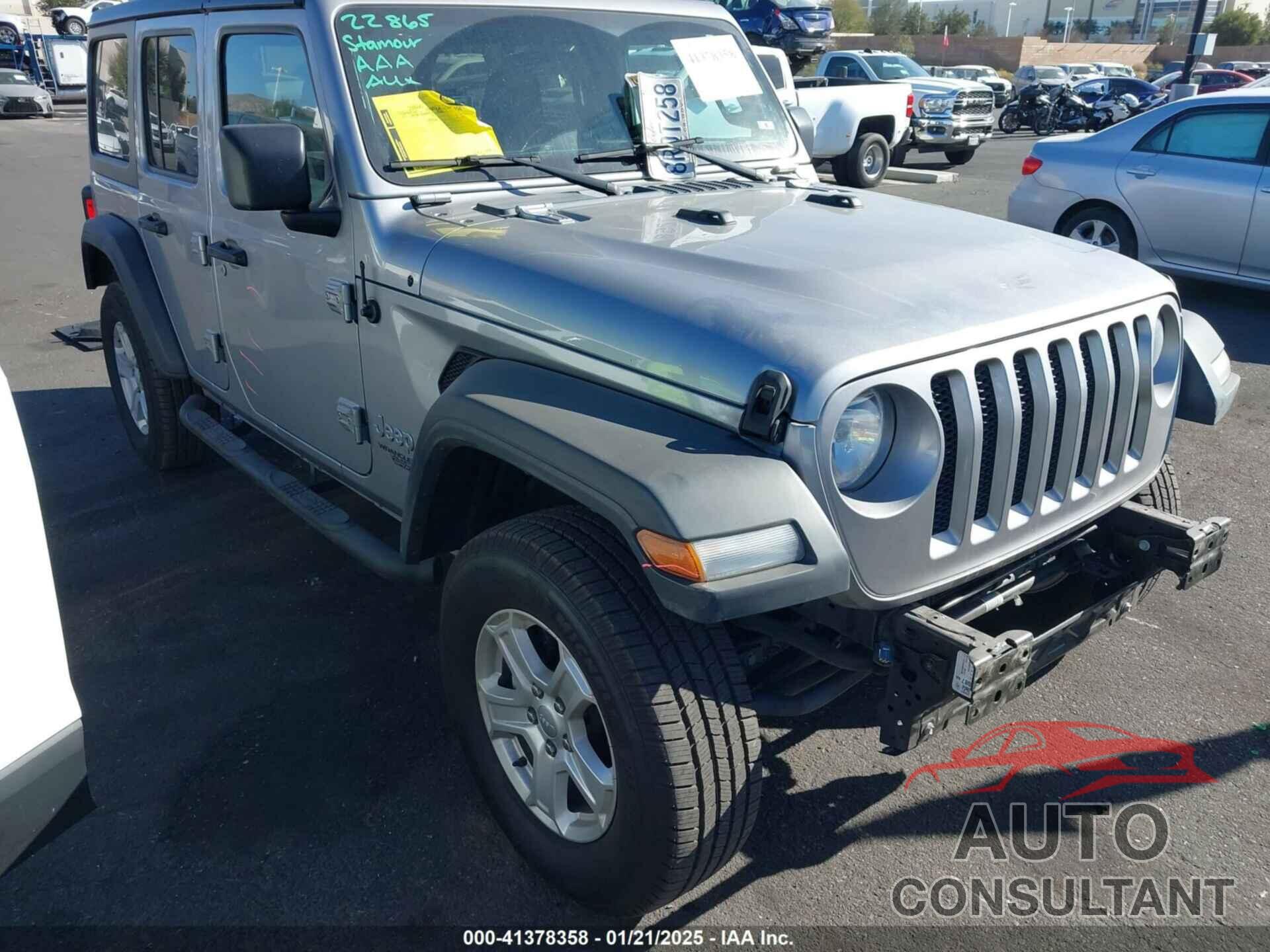 JEEP WRANGLER UNLIMITED 2020 - 1C4HJXDG6LW192557