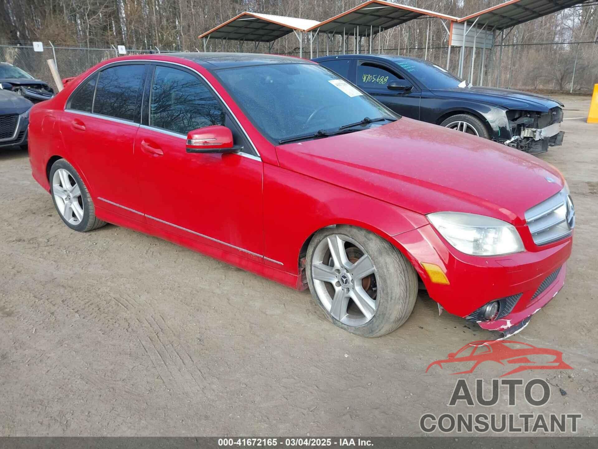 MERCEDES-BENZ C 300 2010 - WDDGF8BB8AR088406
