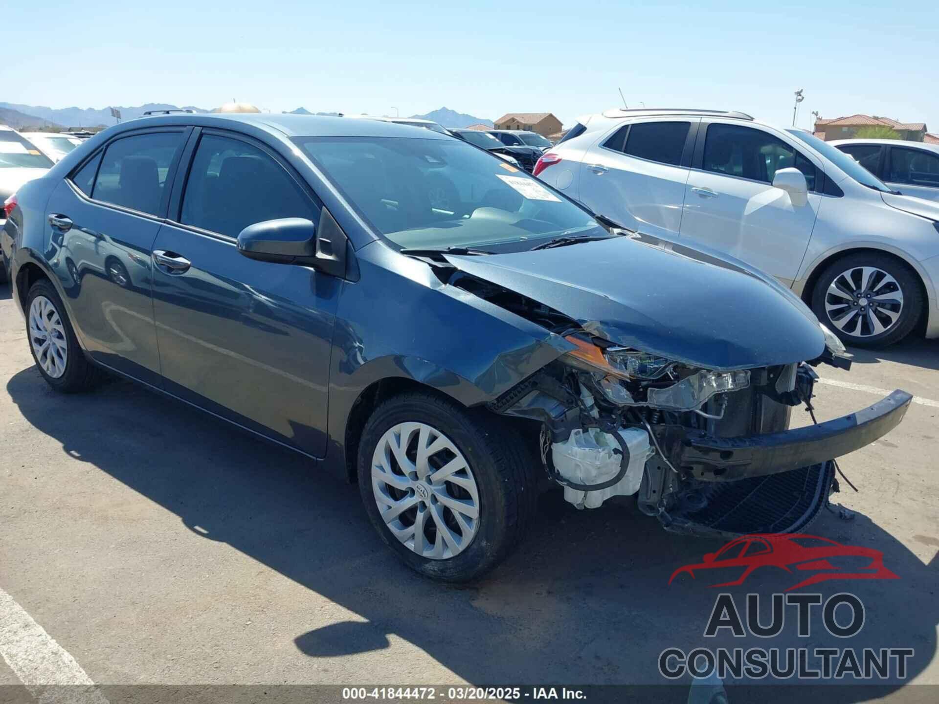 TOYOTA COROLLA 2019 - 2T1BURHE9KC217993