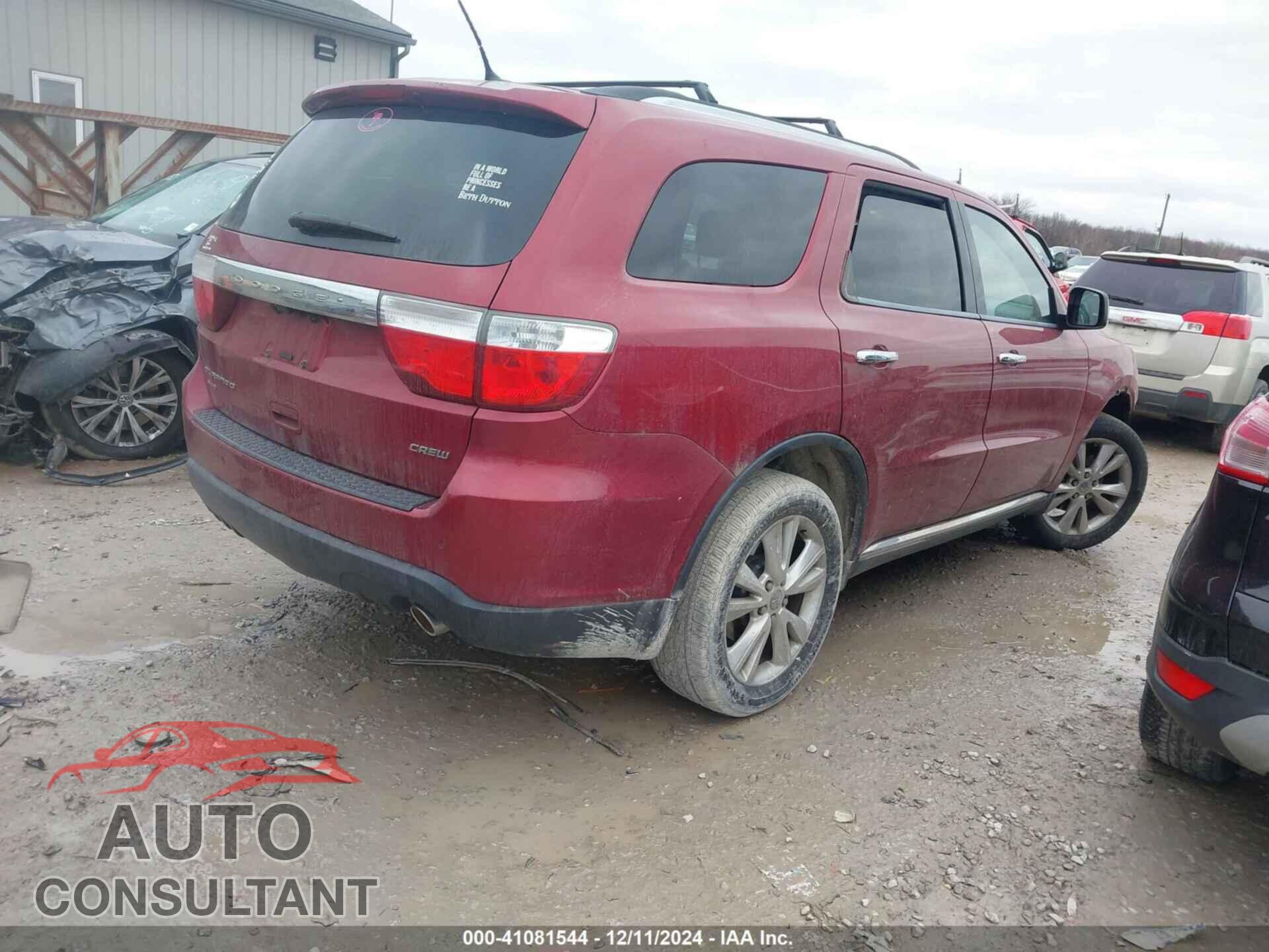 DODGE DURANGO 2013 - 1C4RDJDG5DC677557