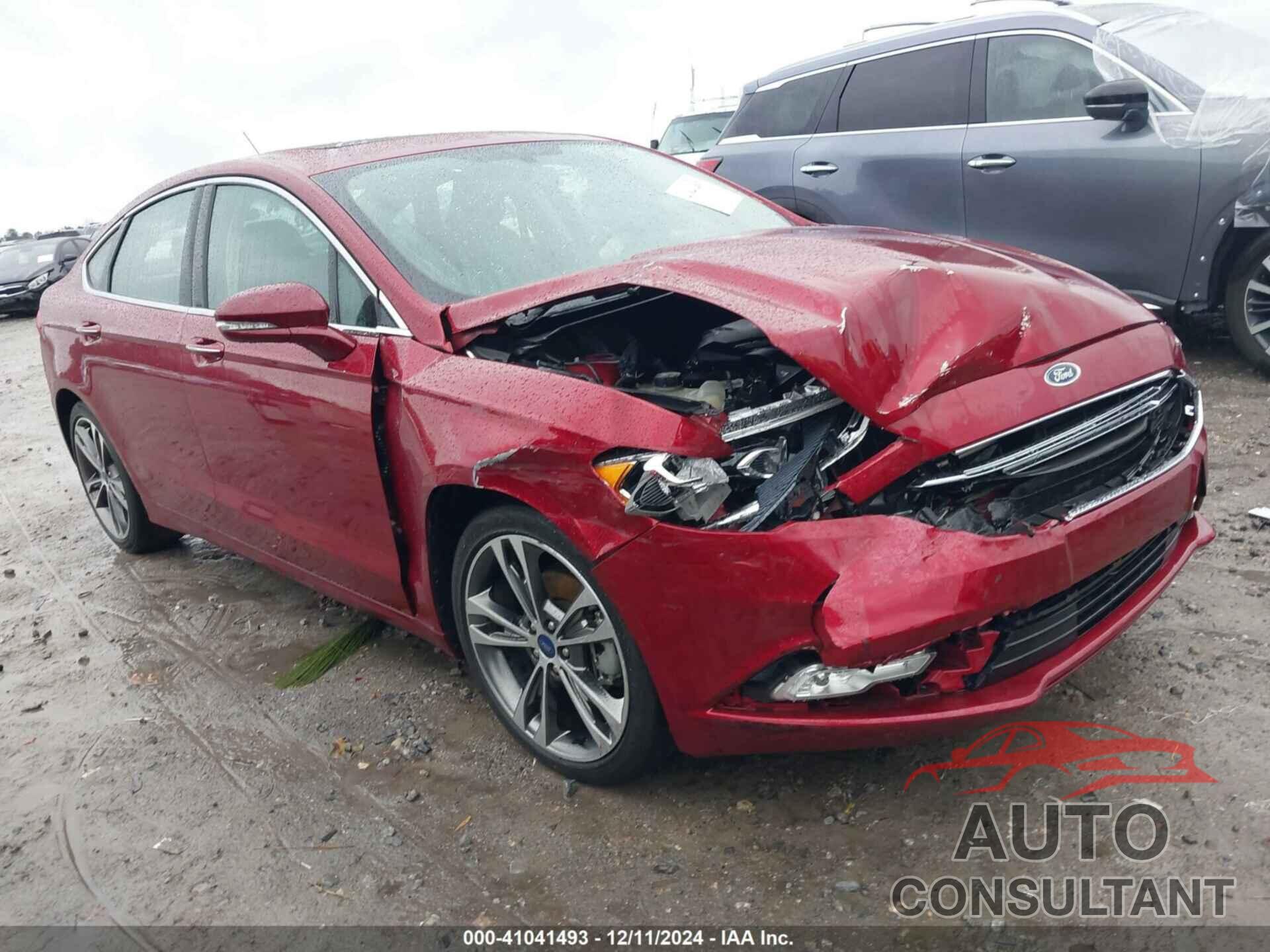 FORD FUSION 2017 - 3FA6P0K92HR414576