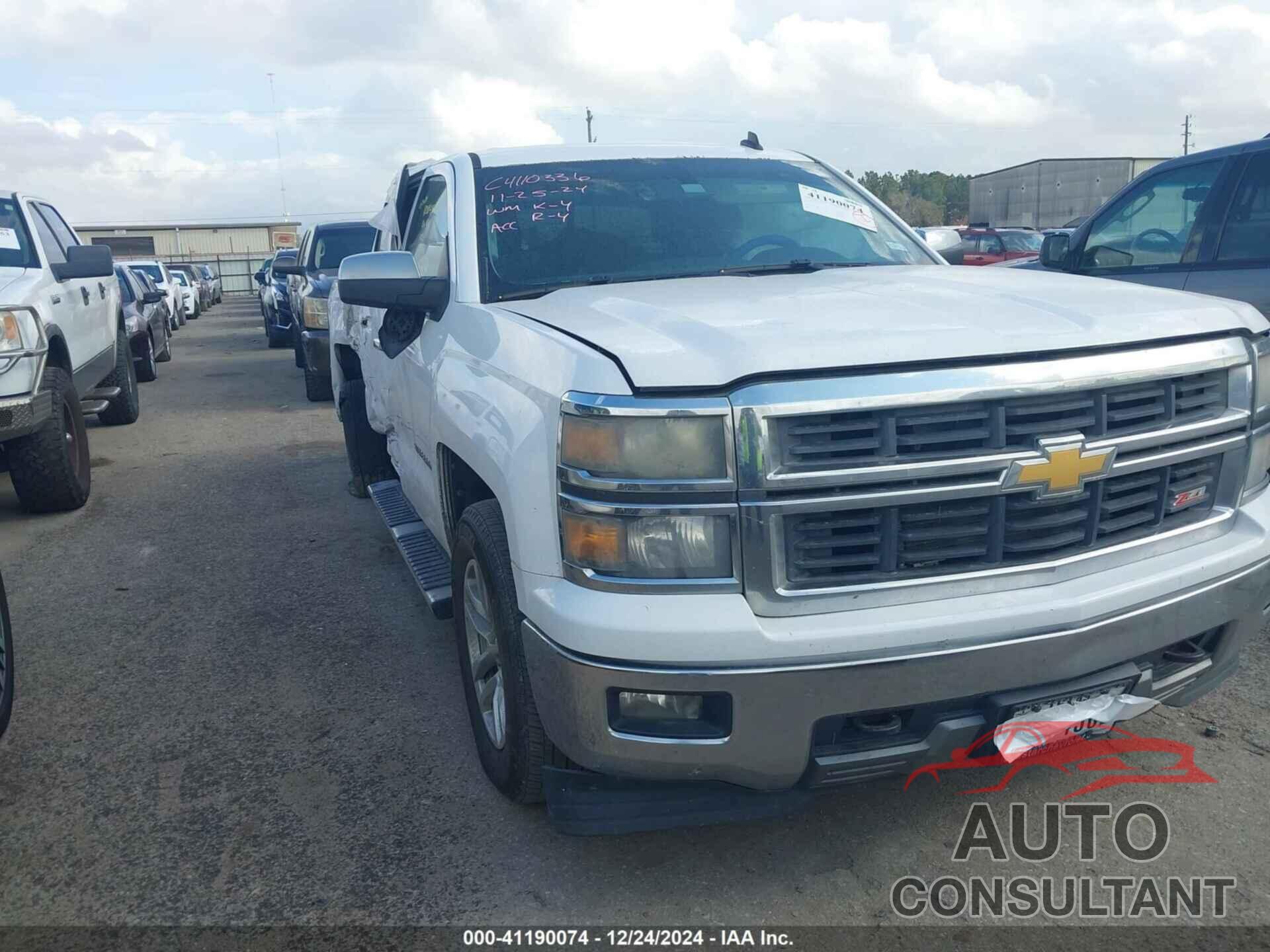 CHEVROLET SILVERADO 1500 2014 - 3GCUKREC0EG100511