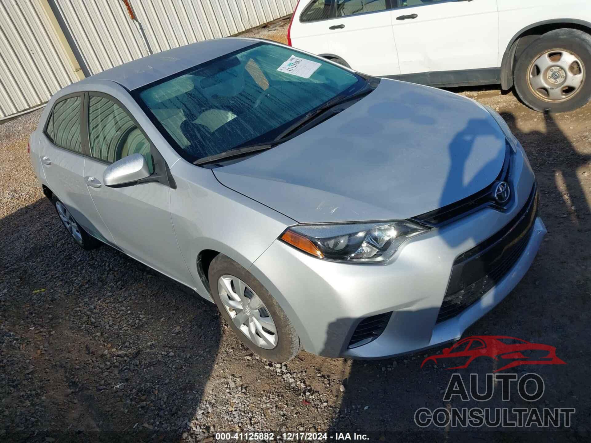 TOYOTA COROLLA 2015 - 5YFBURHE0FP276582