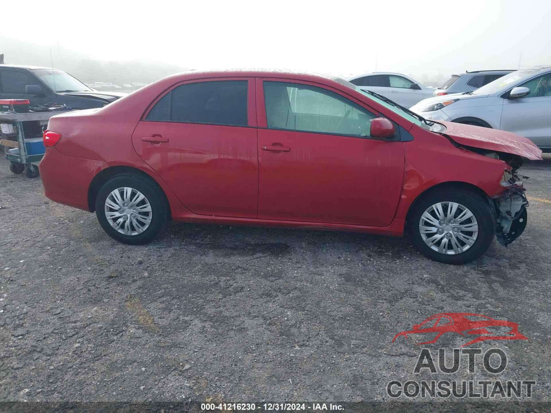 TOYOTA COROLLA 2009 - JTDBL40E099030336