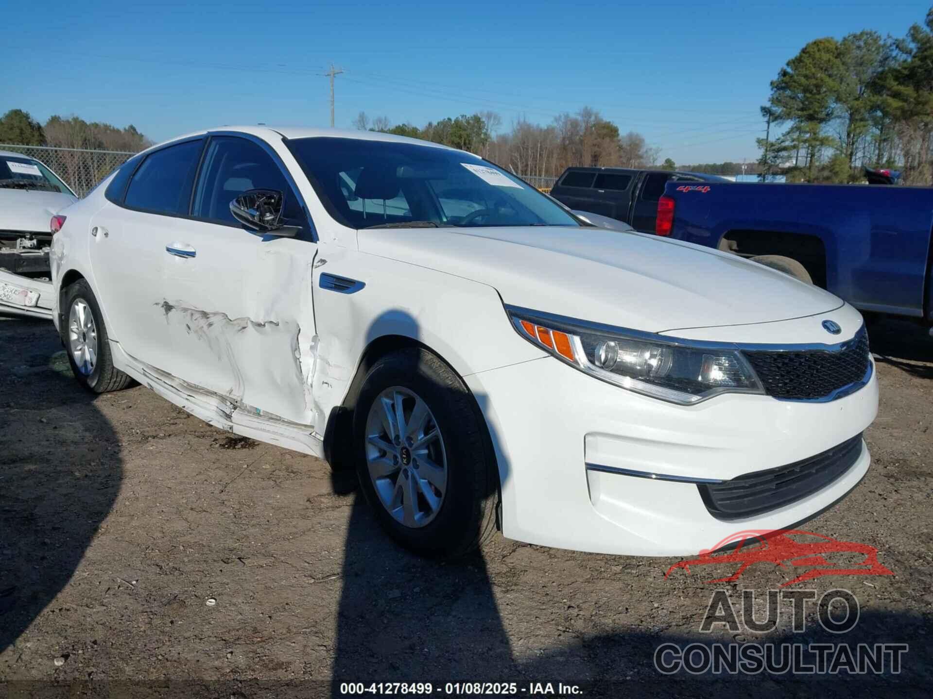 KIA OPTIMA 2016 - 5XXGT4L3XGG114101