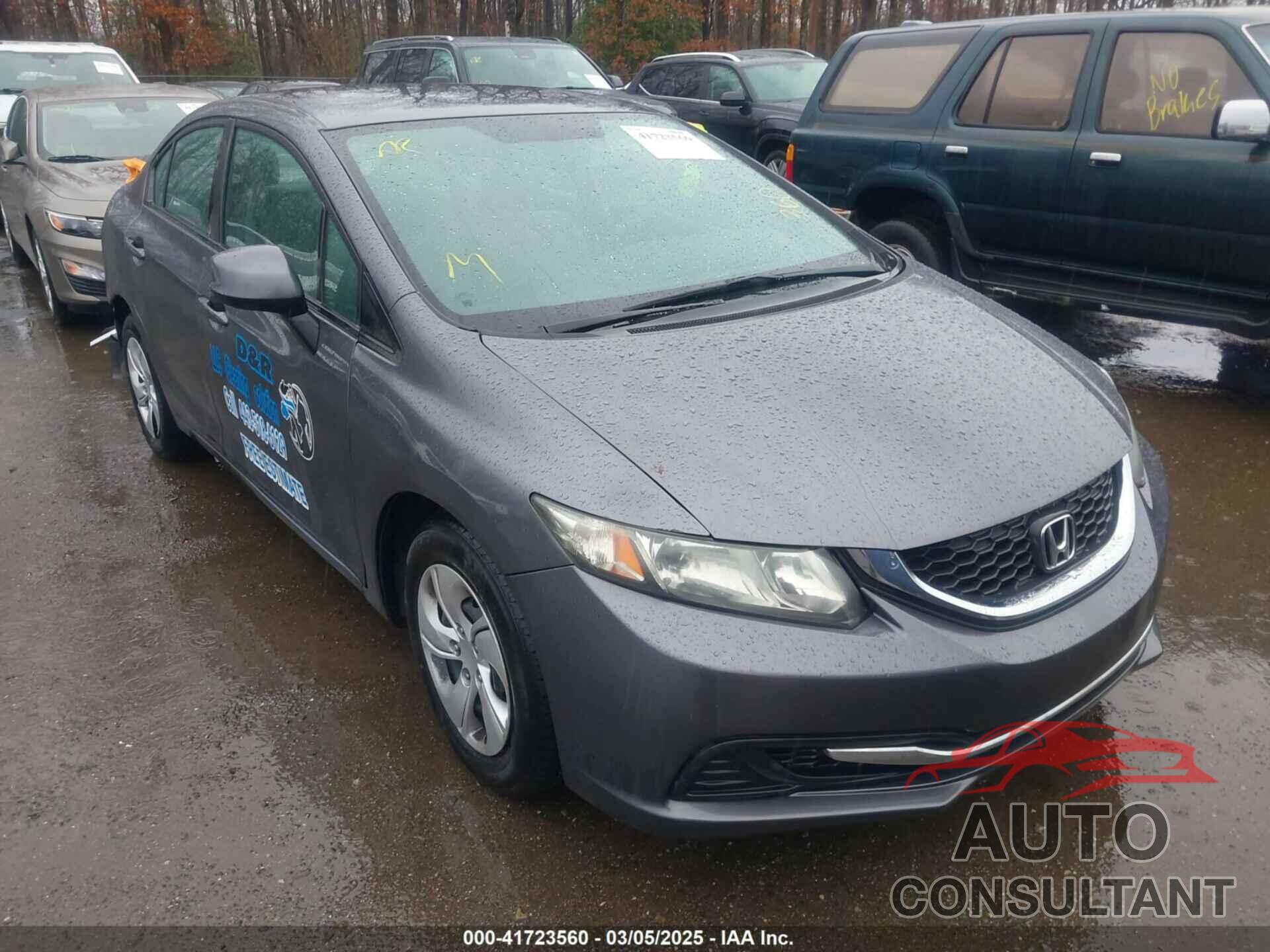 HONDA CIVIC 2015 - 19XFB2F57FE290613