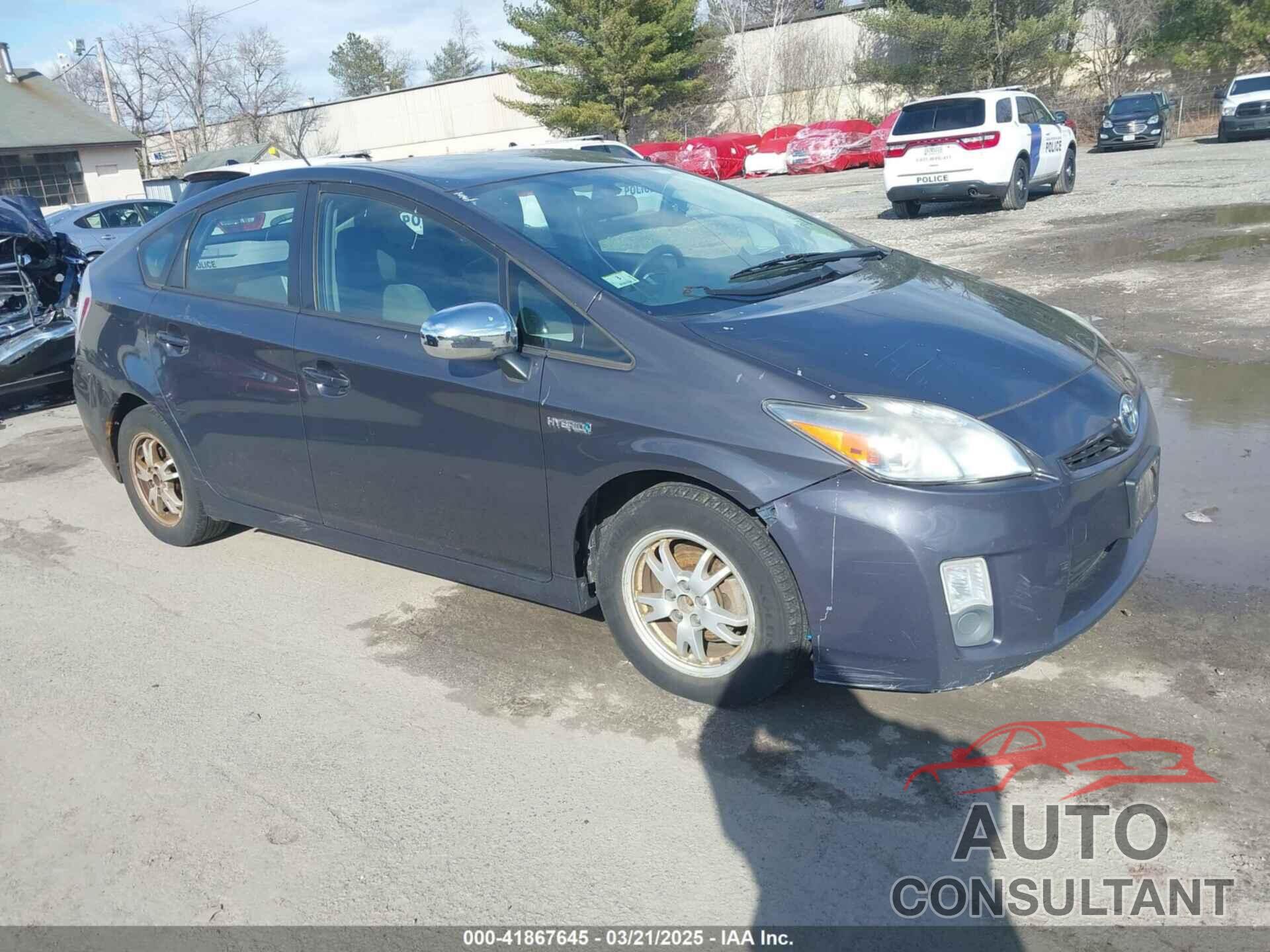 TOYOTA PRIUS 2010 - JTDKN3DU7A0043843