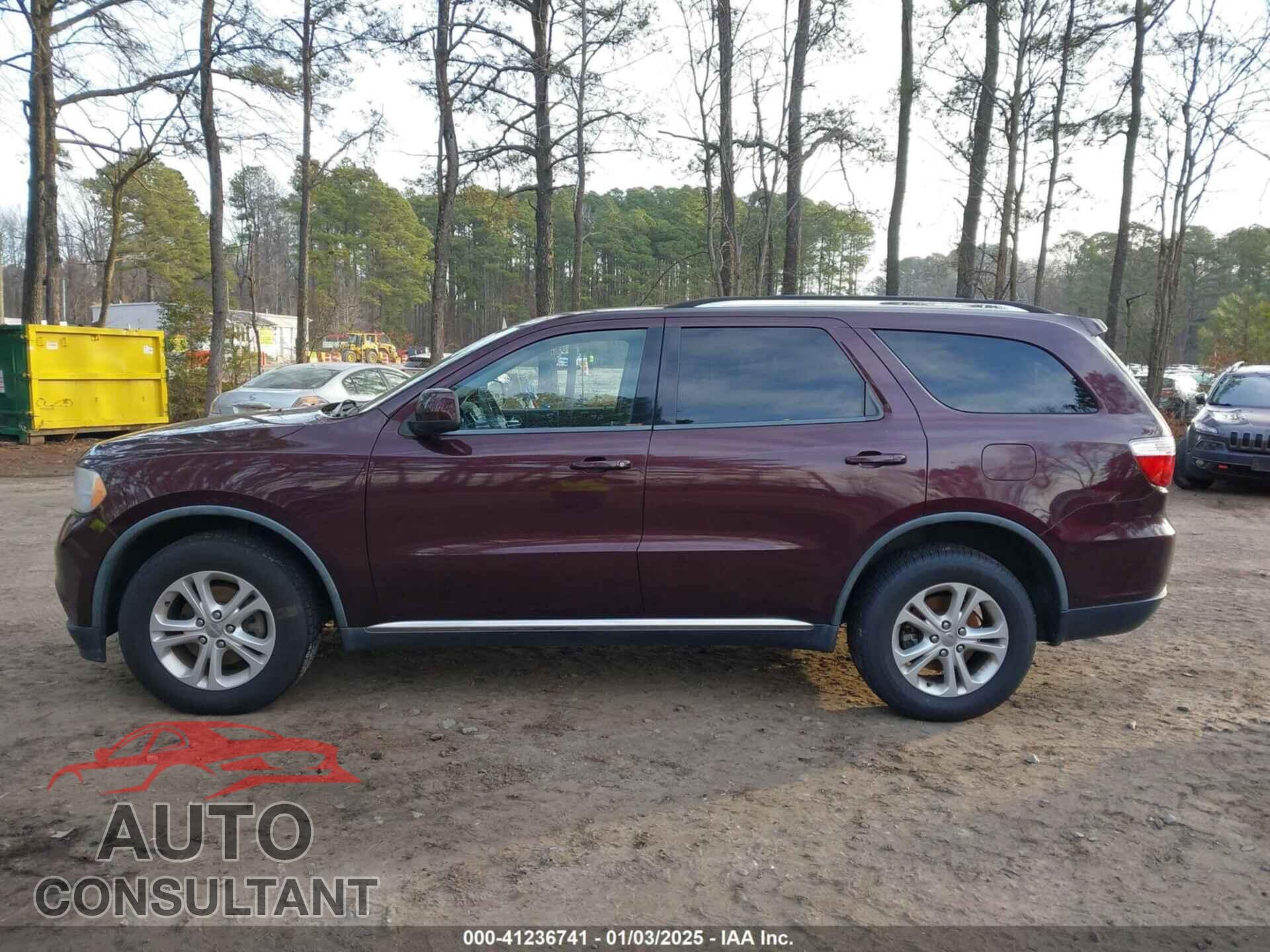 DODGE DURANGO 2012 - 1C4RDJAG7CC147013