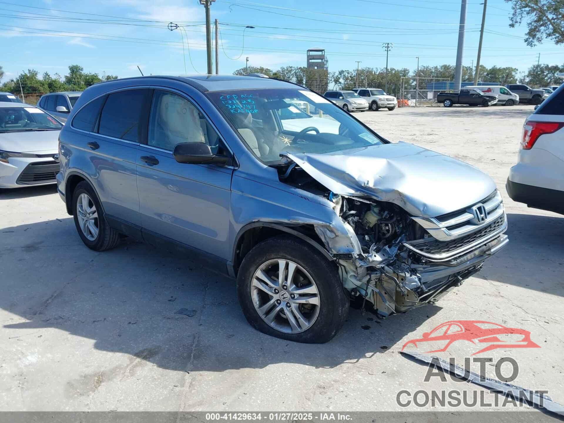 HONDA CR-V 2010 - 5J6RE3H54AL045656