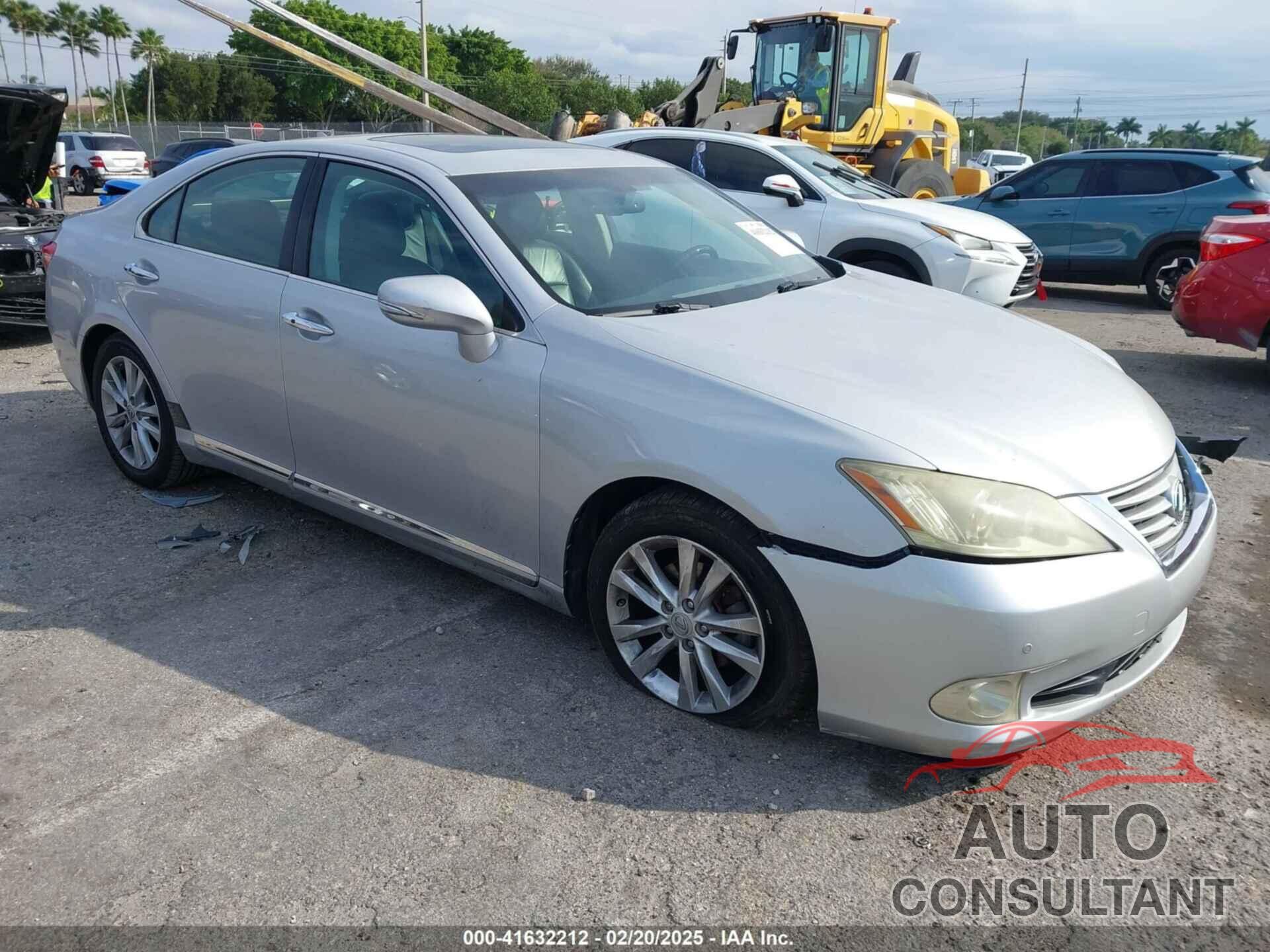 LEXUS ES 350 2010 - JTHBK1EG6A2375166