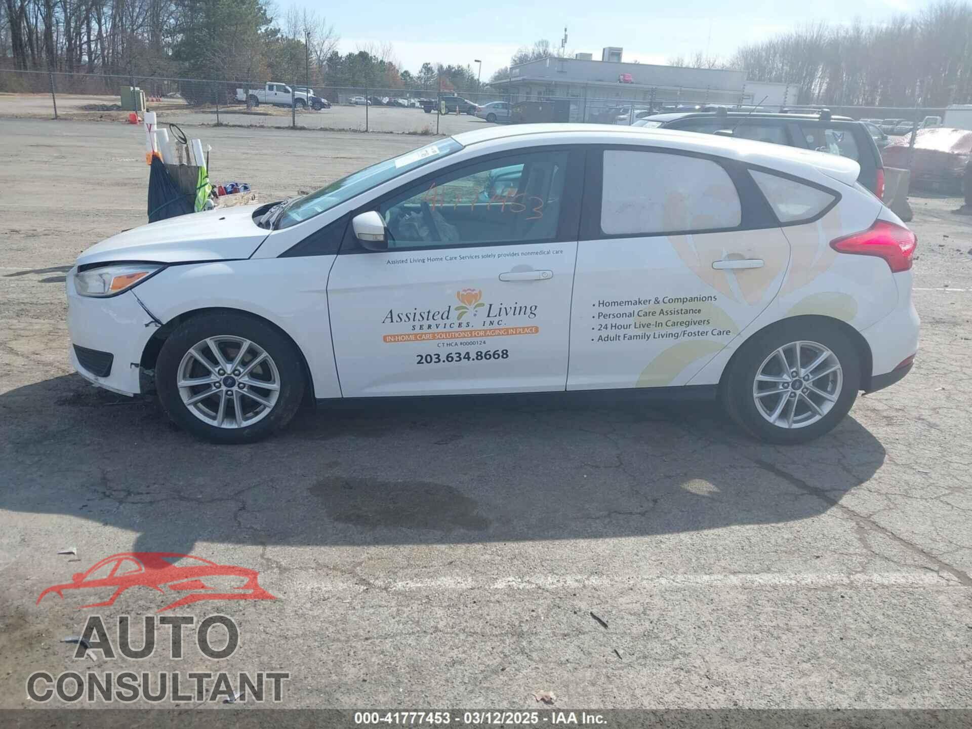 FORD FOCUS 2016 - 1FADP3K25GL298329