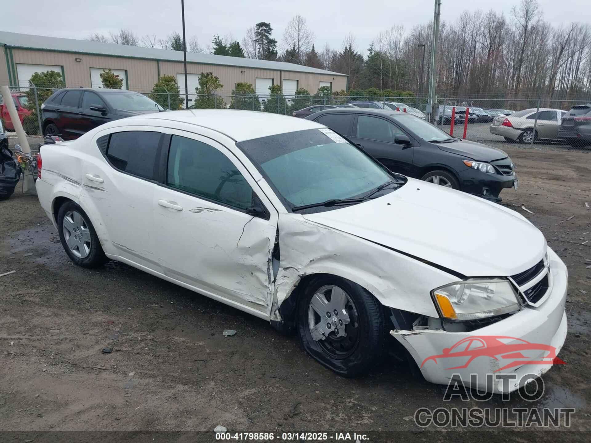 DODGE AVENGER 2010 - 1B3CC4FDXAN193611