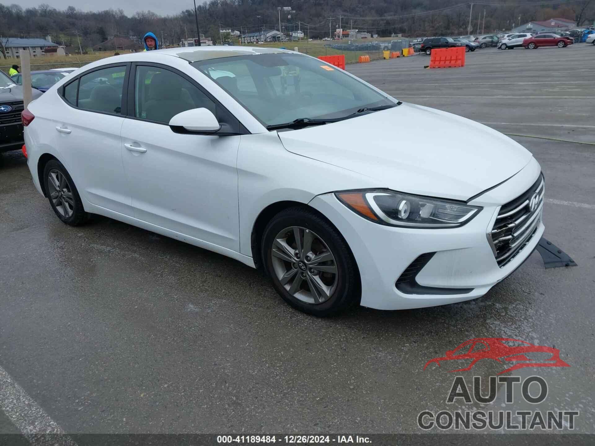 HYUNDAI ELANTRA 2018 - 5NPD84LF8JH269157