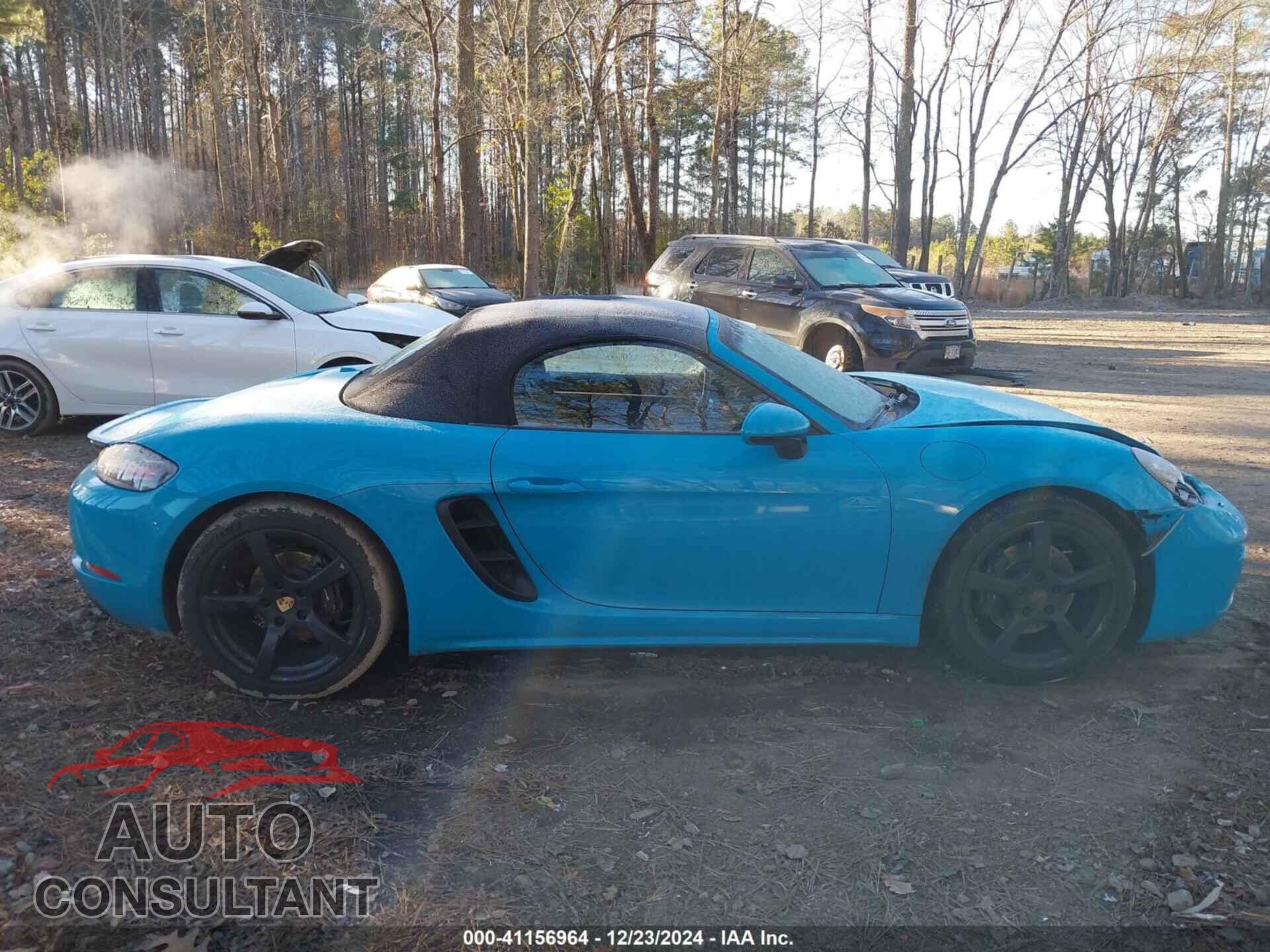 PORSCHE 718 BOXSTER 2017 - WP0CA2A82HS221013