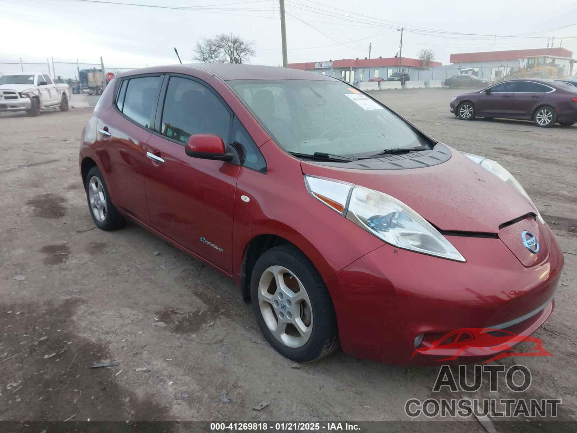NISSAN LEAF 2012 - JN1AZ0CP7CT023848