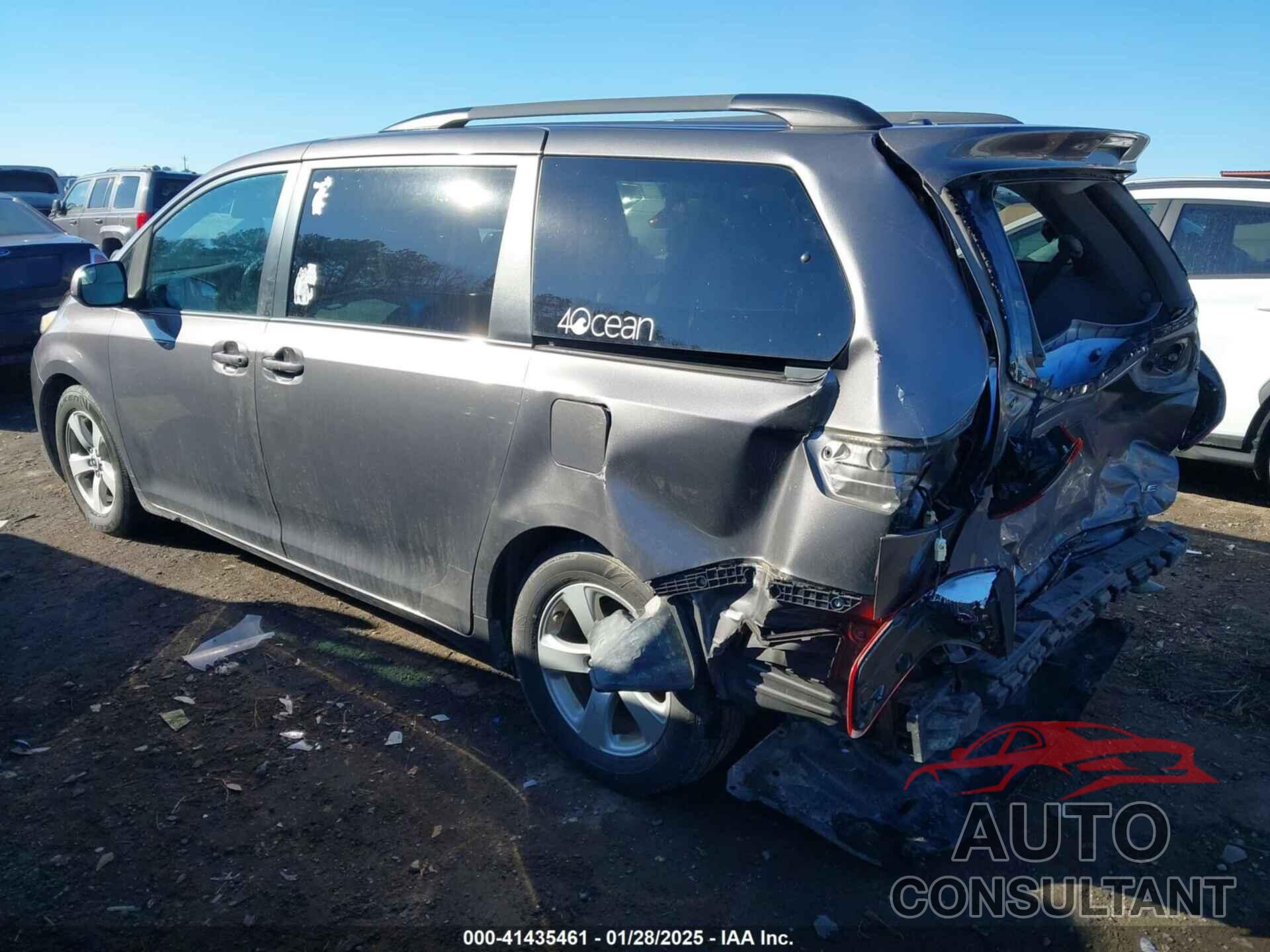 TOYOTA SIENNA 2017 - 5TDKZ3DC9HS772056