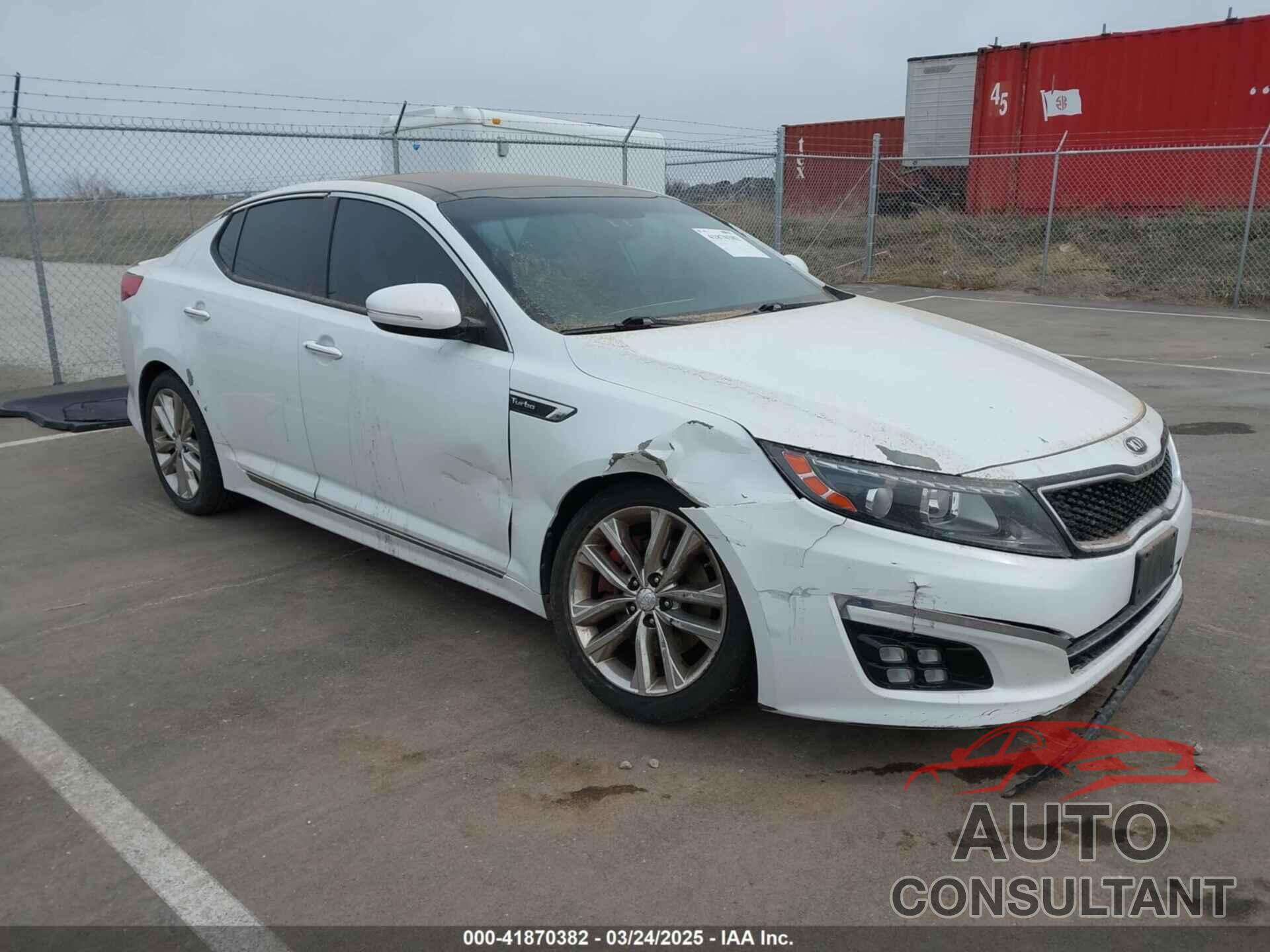 KIA OPTIMA 2015 - 5XXGR4A69FG361006
