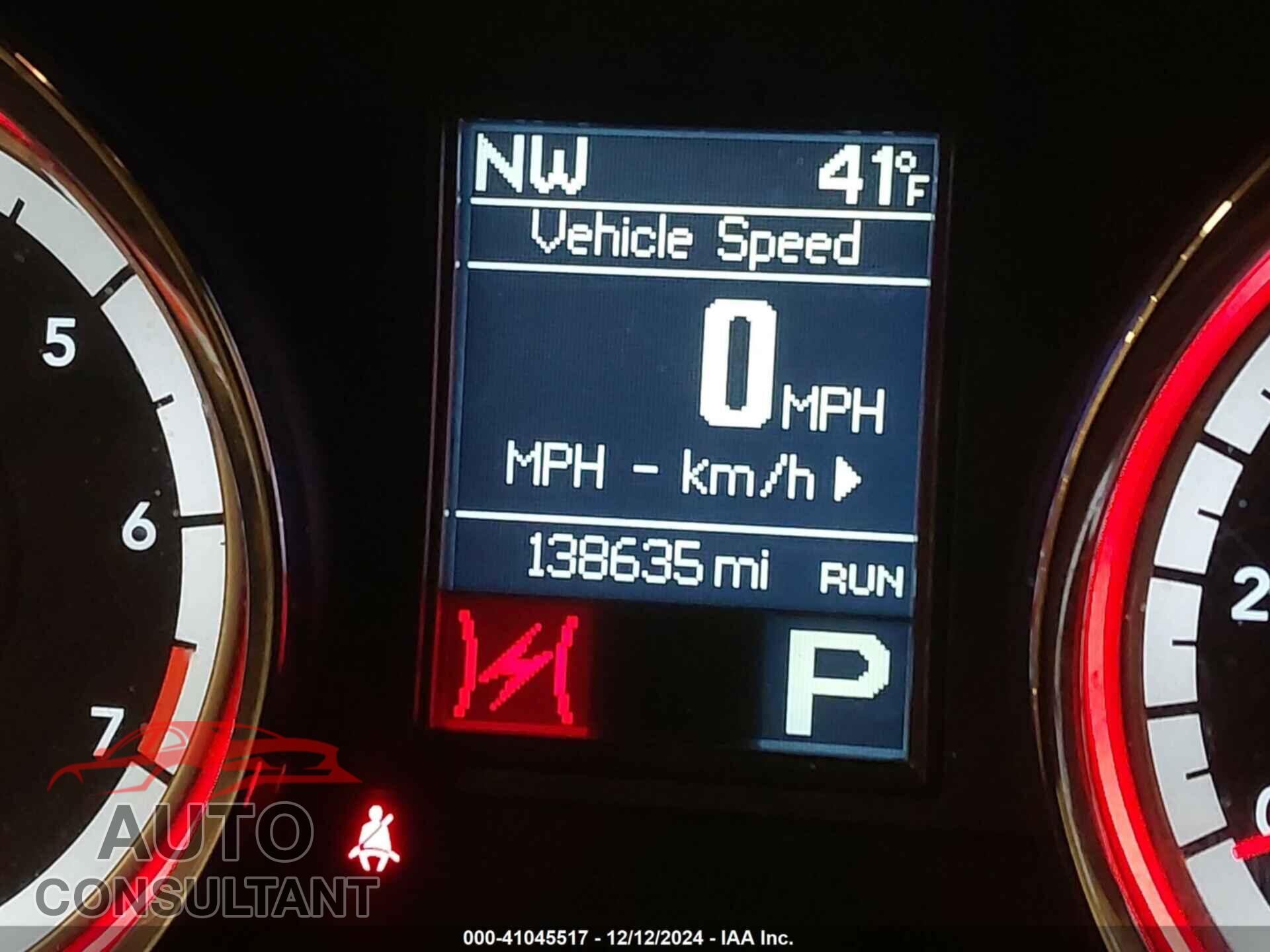 DODGE DURANGO 2013 - 1C4RDJAG0DC687403