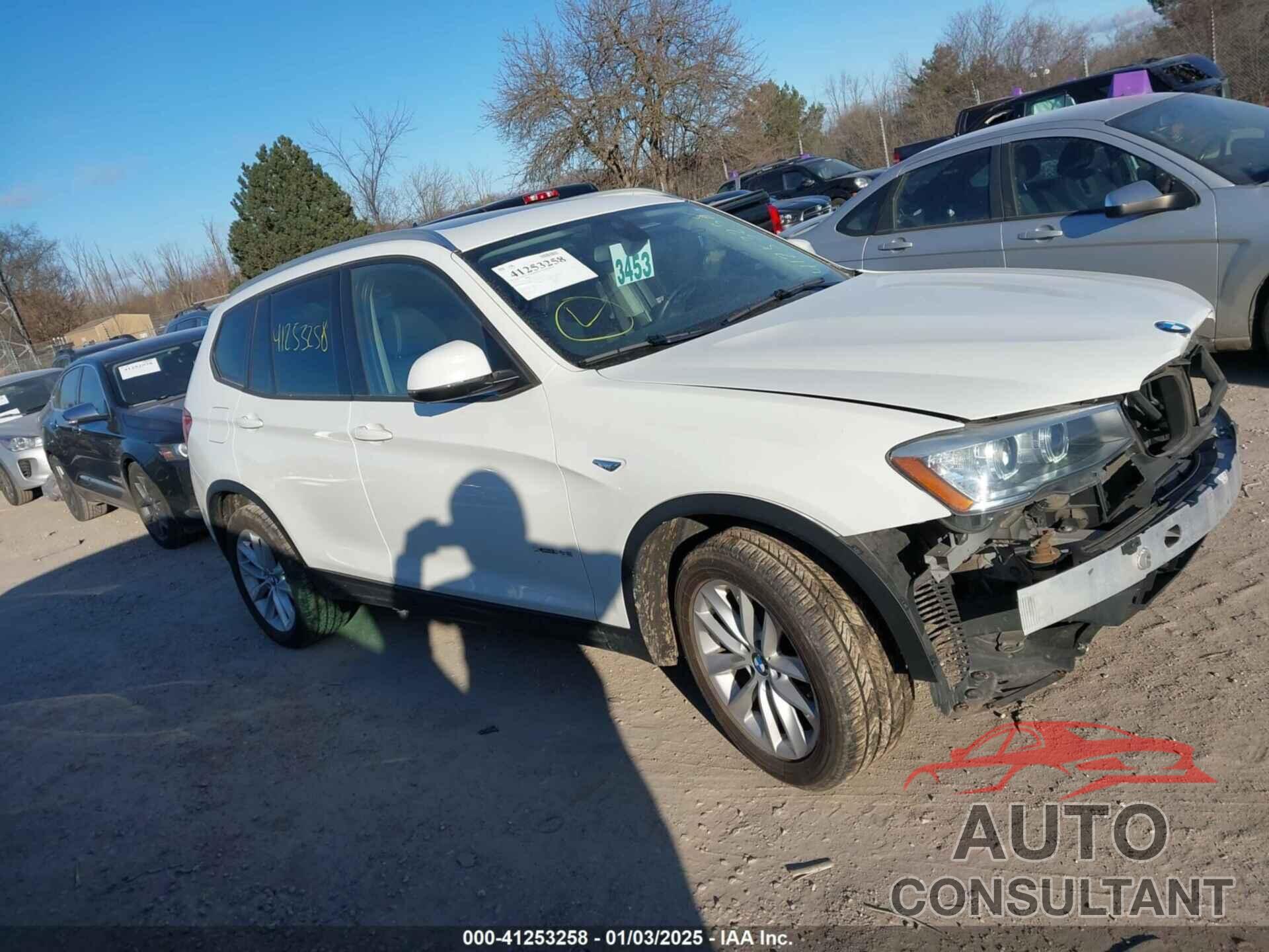 BMW X3 2015 - 5UXWX9C57F0D59129