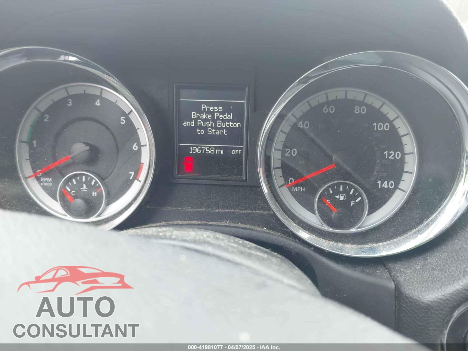 DODGE DURANGO 2012 - 1C4RDJDG2CC151918