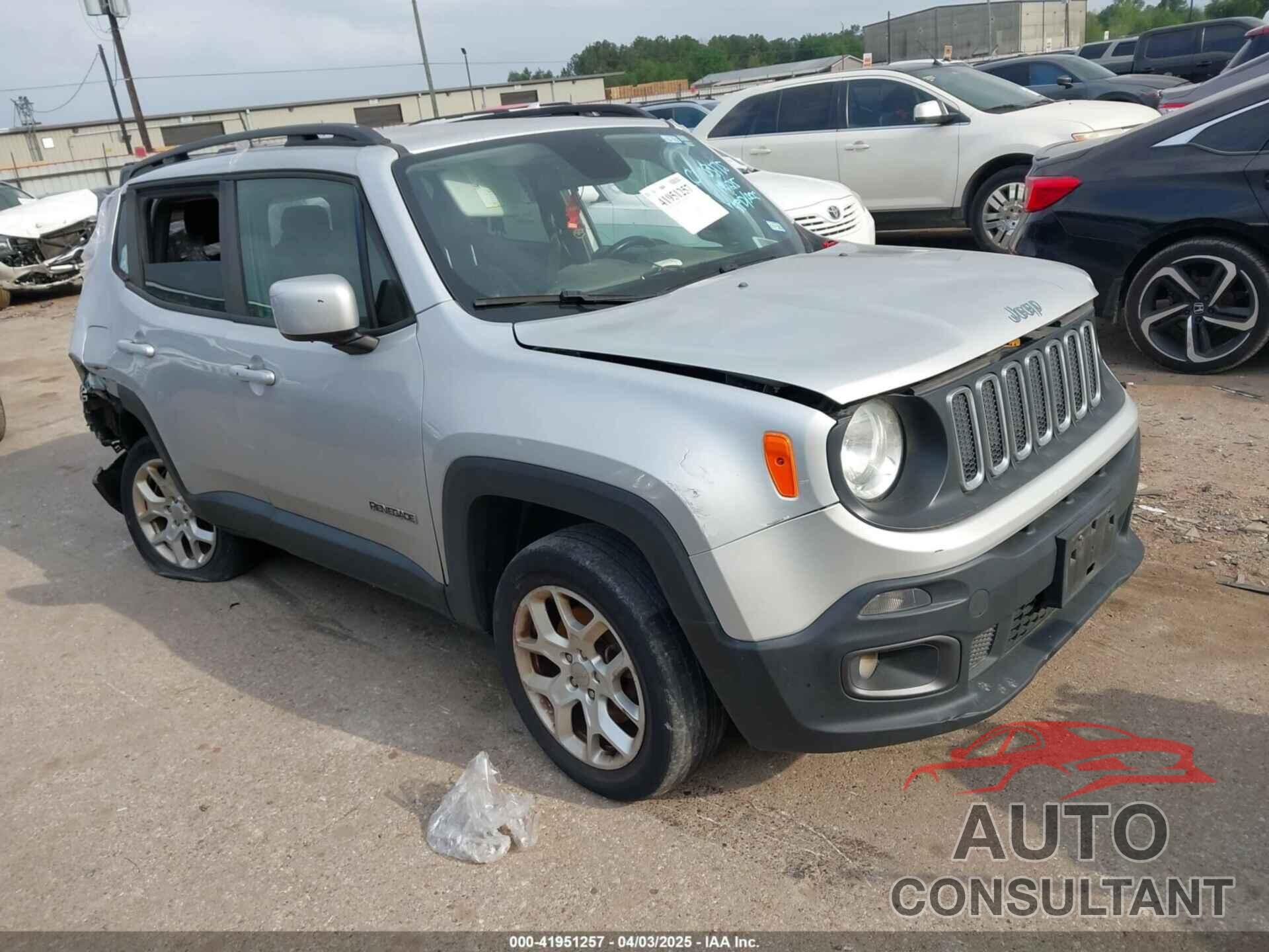 JEEP RENEGADE 2018 - ZACCJBBBXJPJ13127