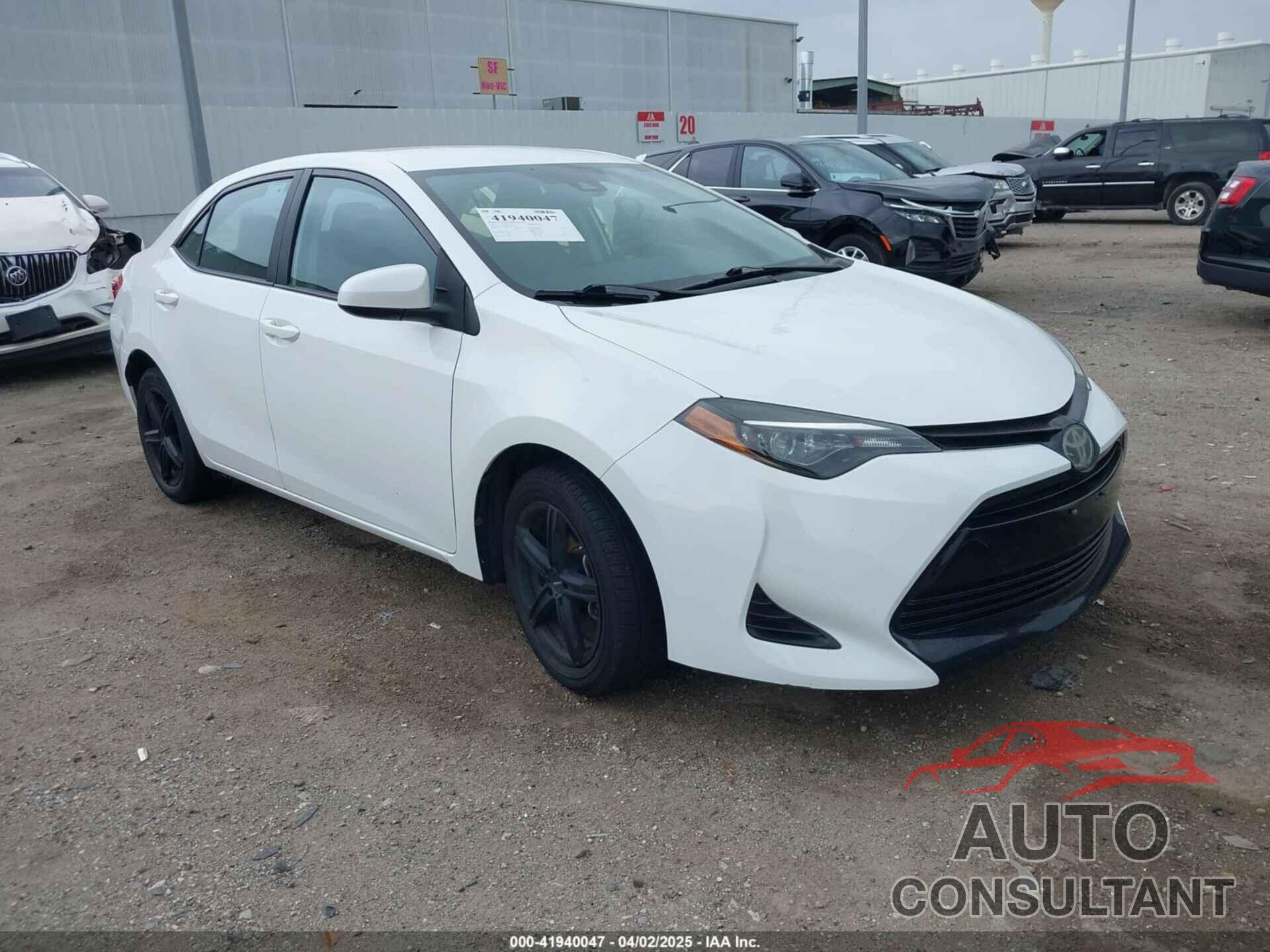 TOYOTA COROLLA 2019 - 5YFBURHE1KP930676