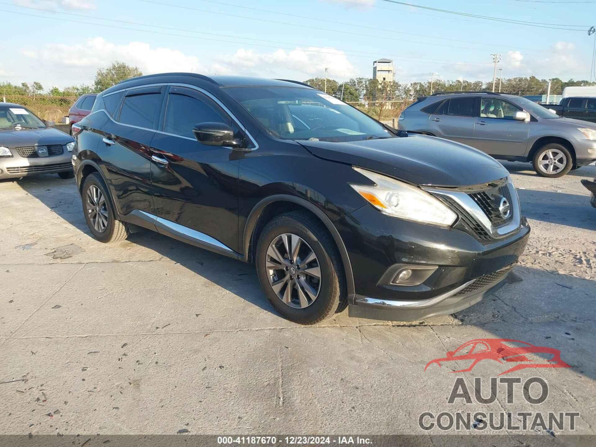 NISSAN MURANO 2017 - 5N1AZ2MG9HN110181