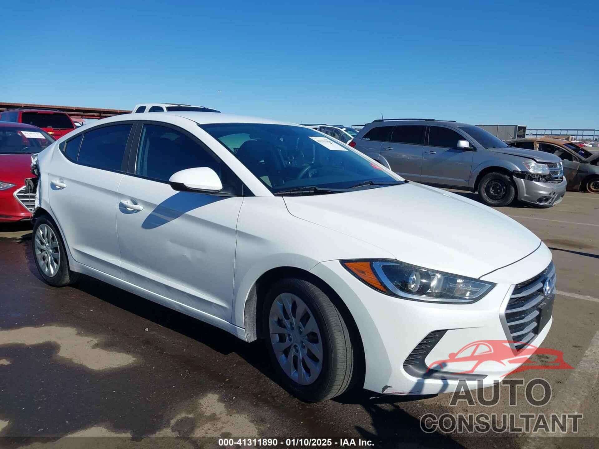 HYUNDAI ELANTRA 2017 - 5NPD84LF9HH159762