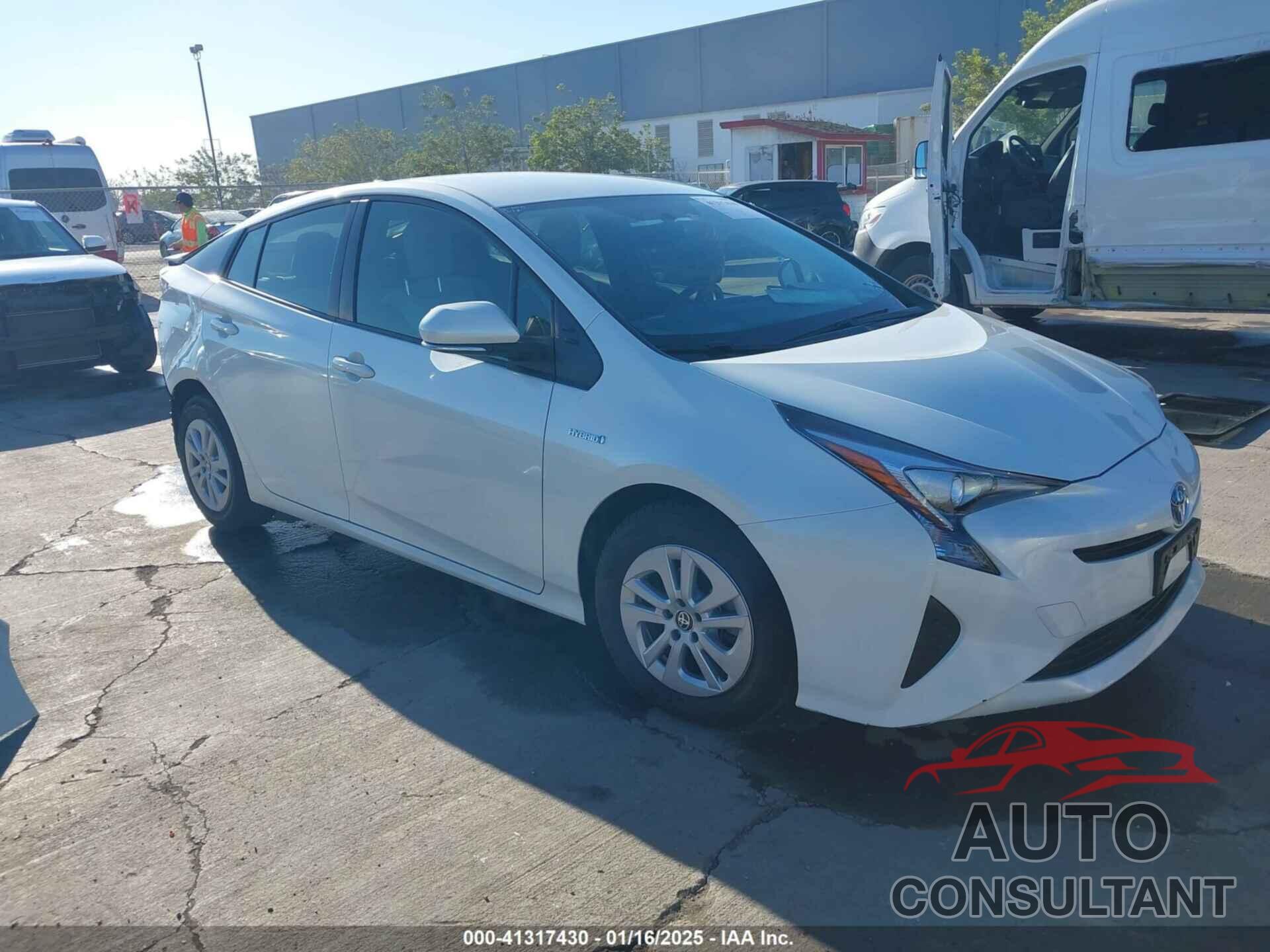 TOYOTA PRIUS 2016 - JTDKBRFU1G3017674