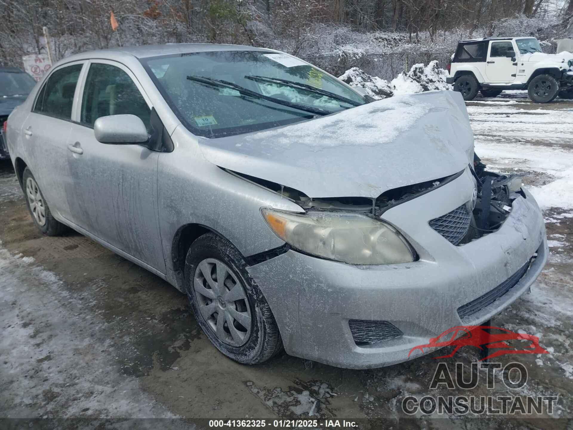 TOYOTA COROLLA 2009 - 1NXBU40E79Z075554