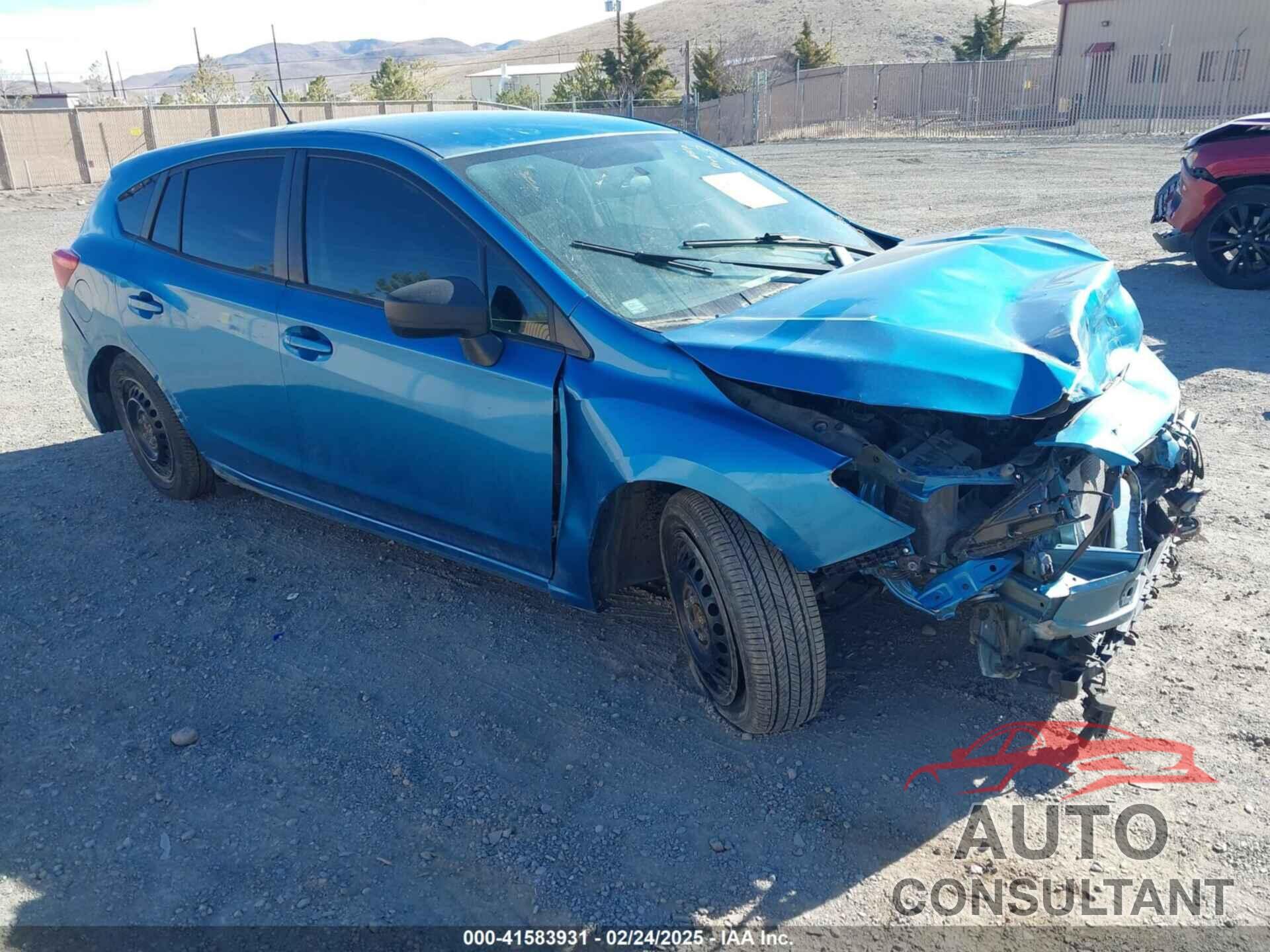 SUBARU IMPREZA 2019 - 4S3GTAA66K3703473