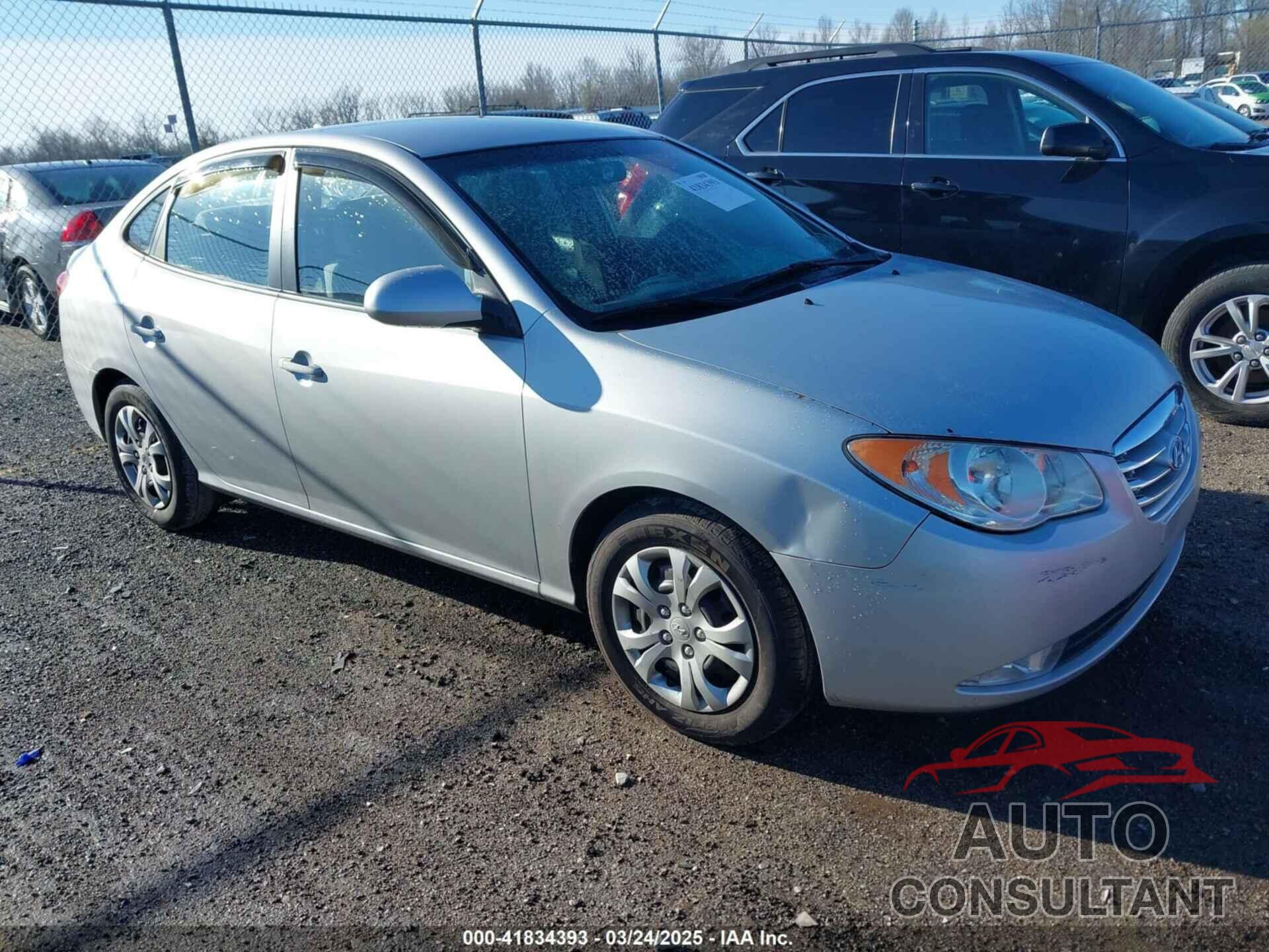 HYUNDAI ELANTRA 2010 - KMHDU4ADXAU146619