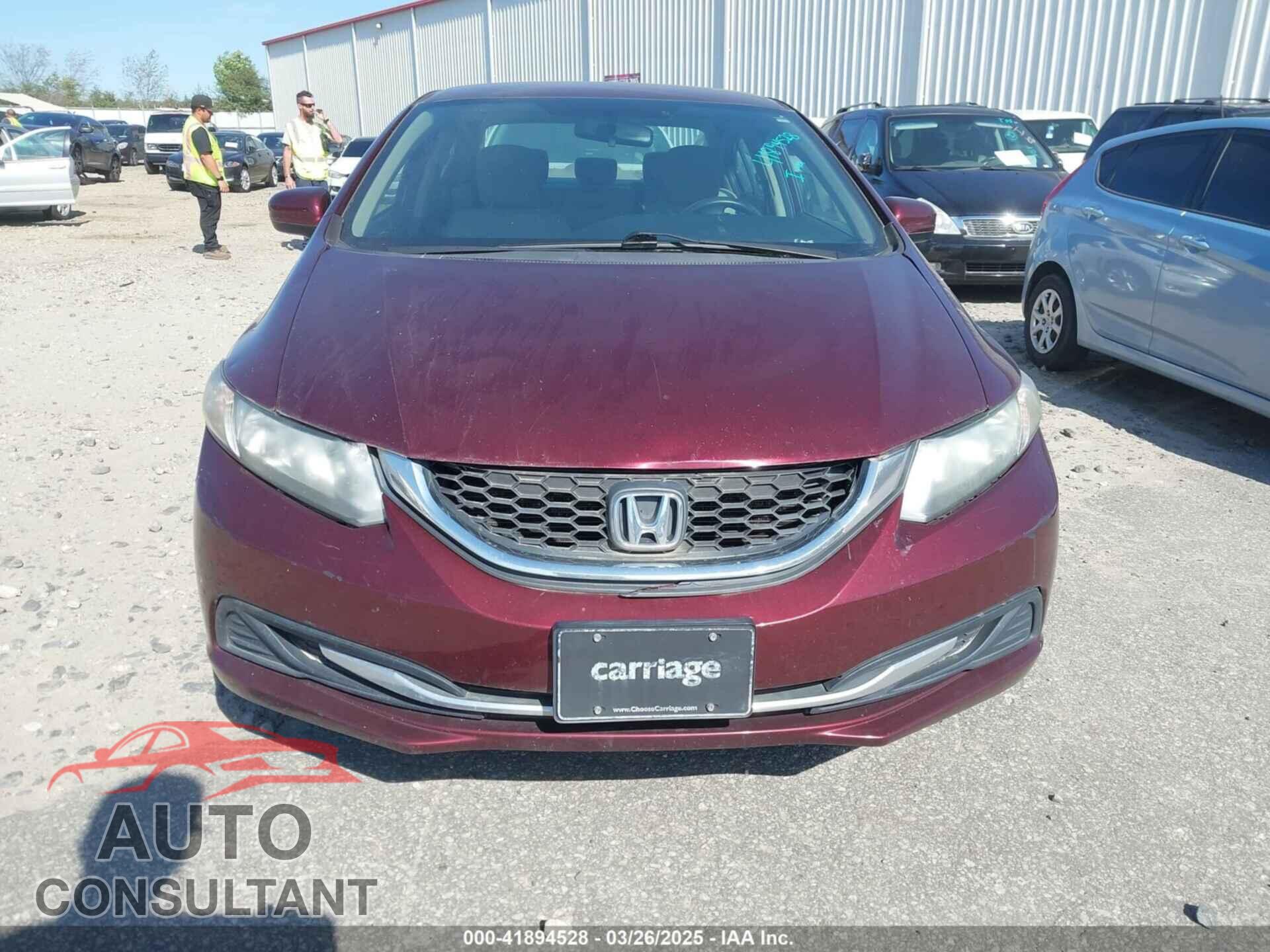 HONDA CIVIC 2014 - 19XFB2F5XEE009709