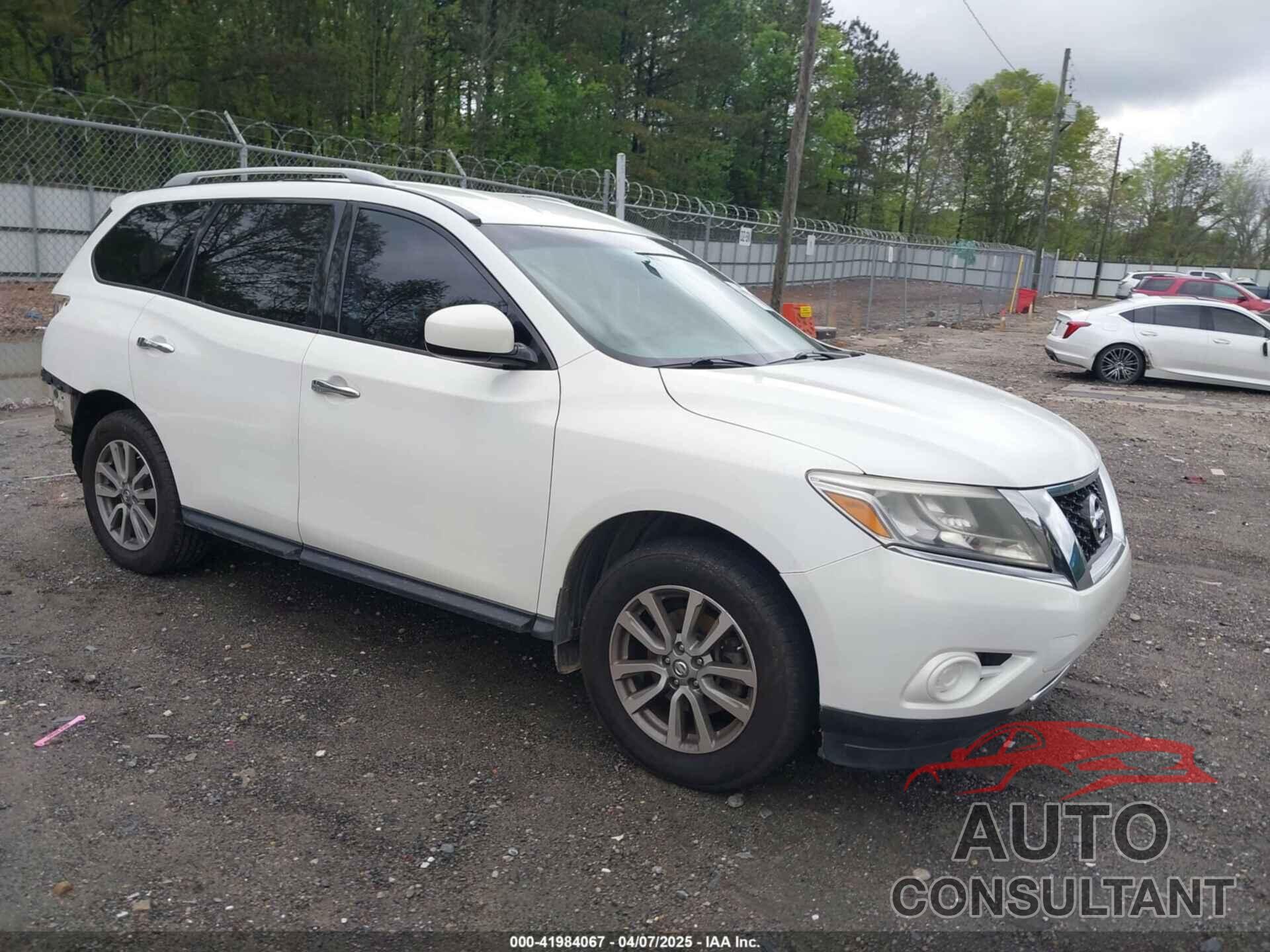NISSAN PATHFINDER 2013 - 5N1AR2MN5DC677329
