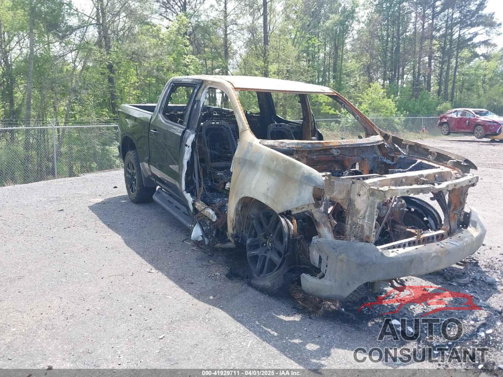 CHEVROLET SILVERADO 1500 2021 - 3GCPYFEL9MG412514