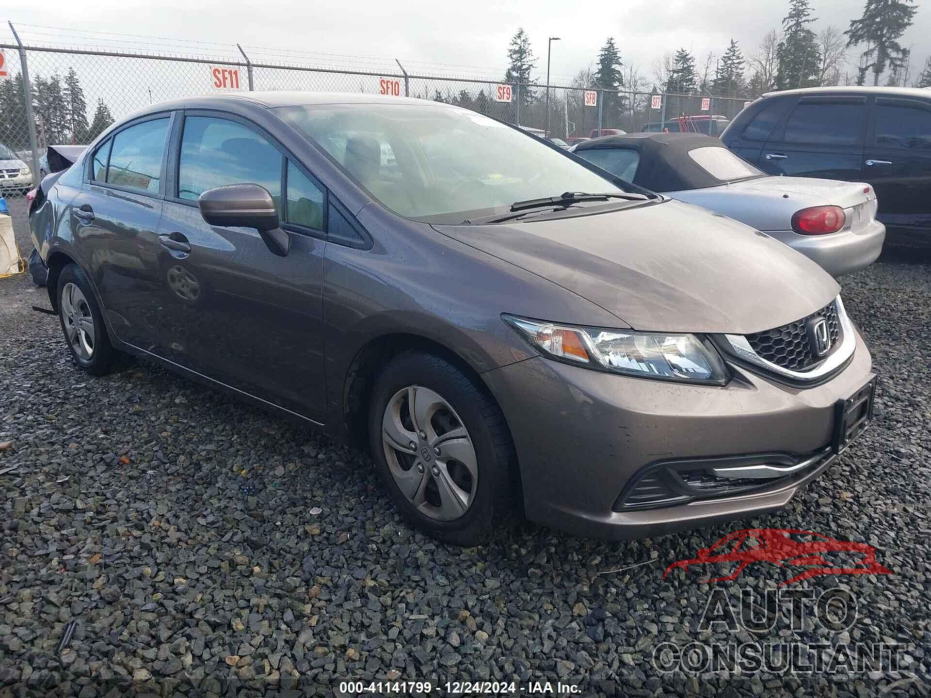 HONDA CIVIC 2014 - 19XFB2F51EE235993