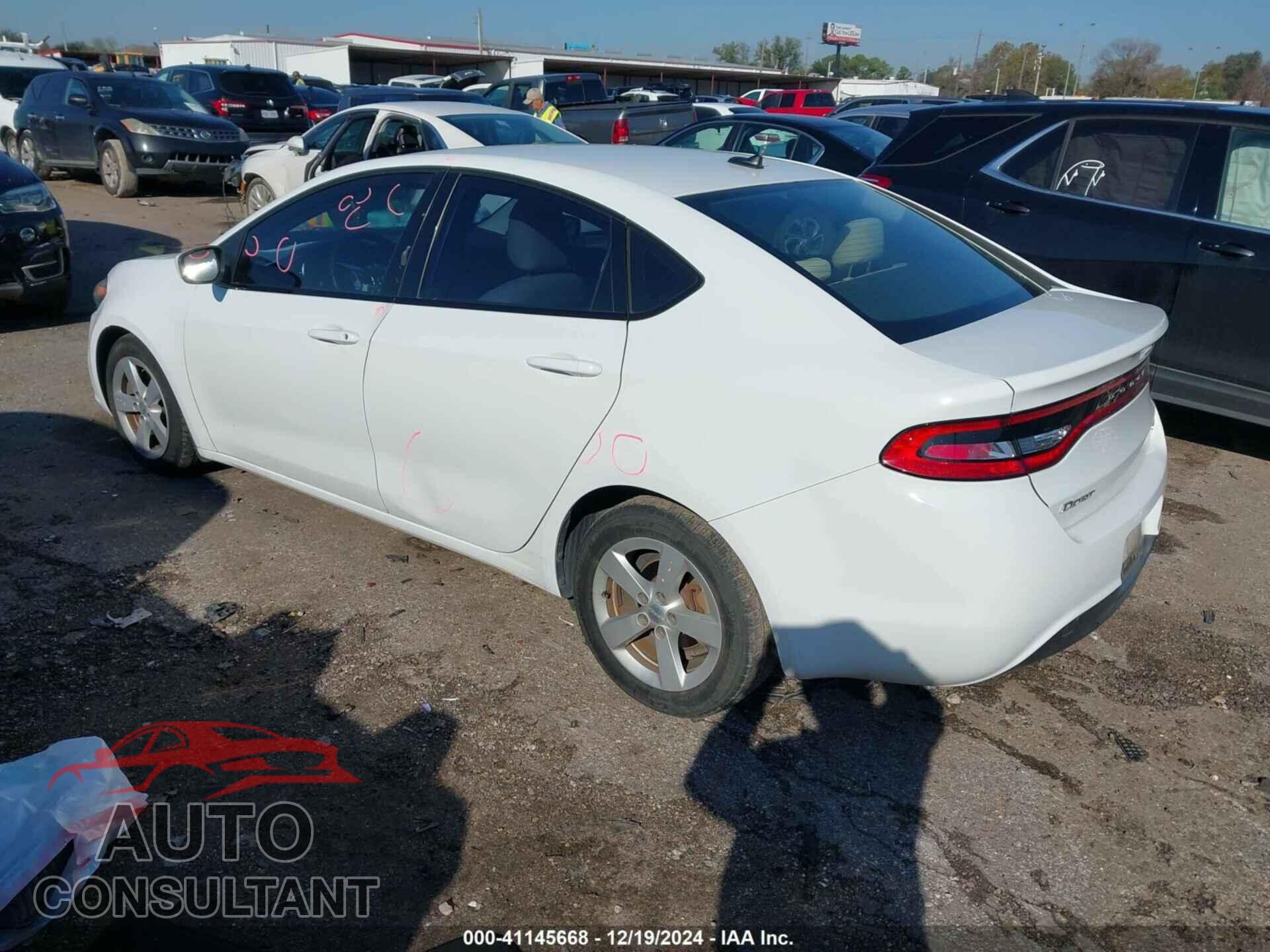 DODGE DART 2015 - 1C3CDFBB1FD302163