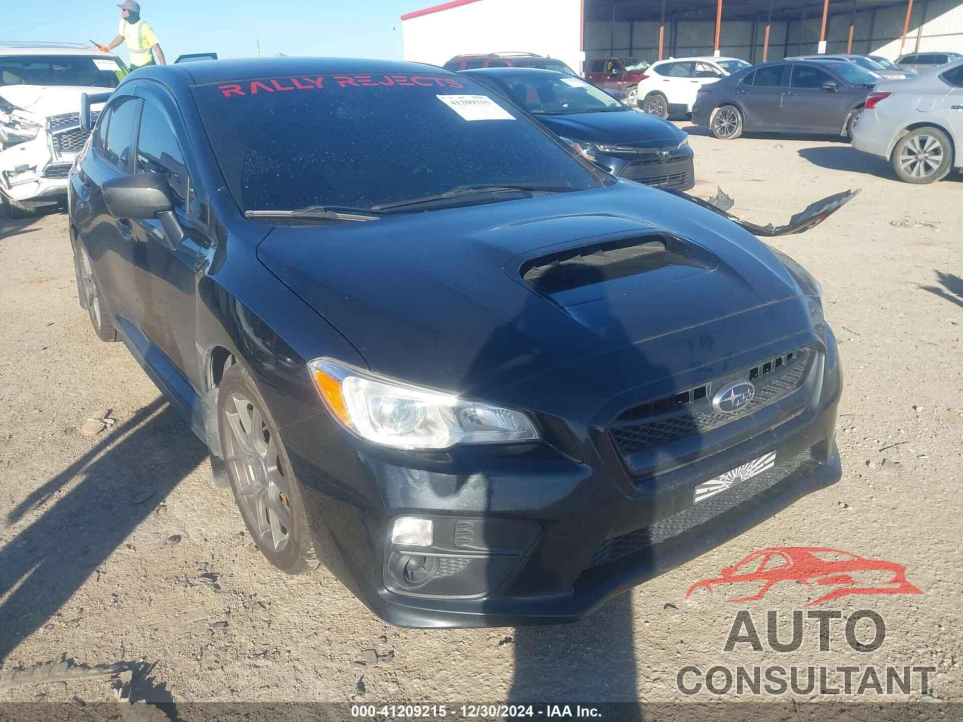 SUBARU WRX 2017 - JF1VA1B61H9826136