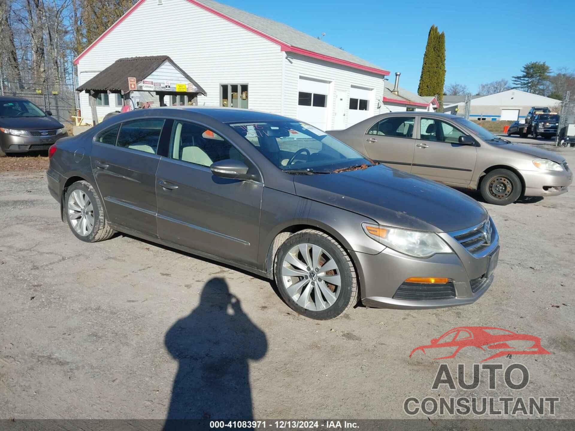 VOLKSWAGEN CC 2012 - WVWMP7AN6CE505970