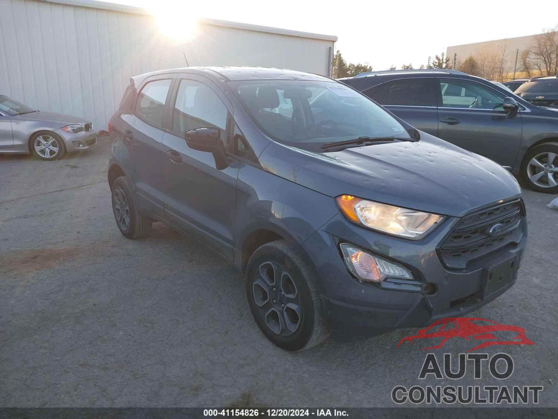 FORD ECOSPORT 2018 - MAJ6P1SL9JC160287