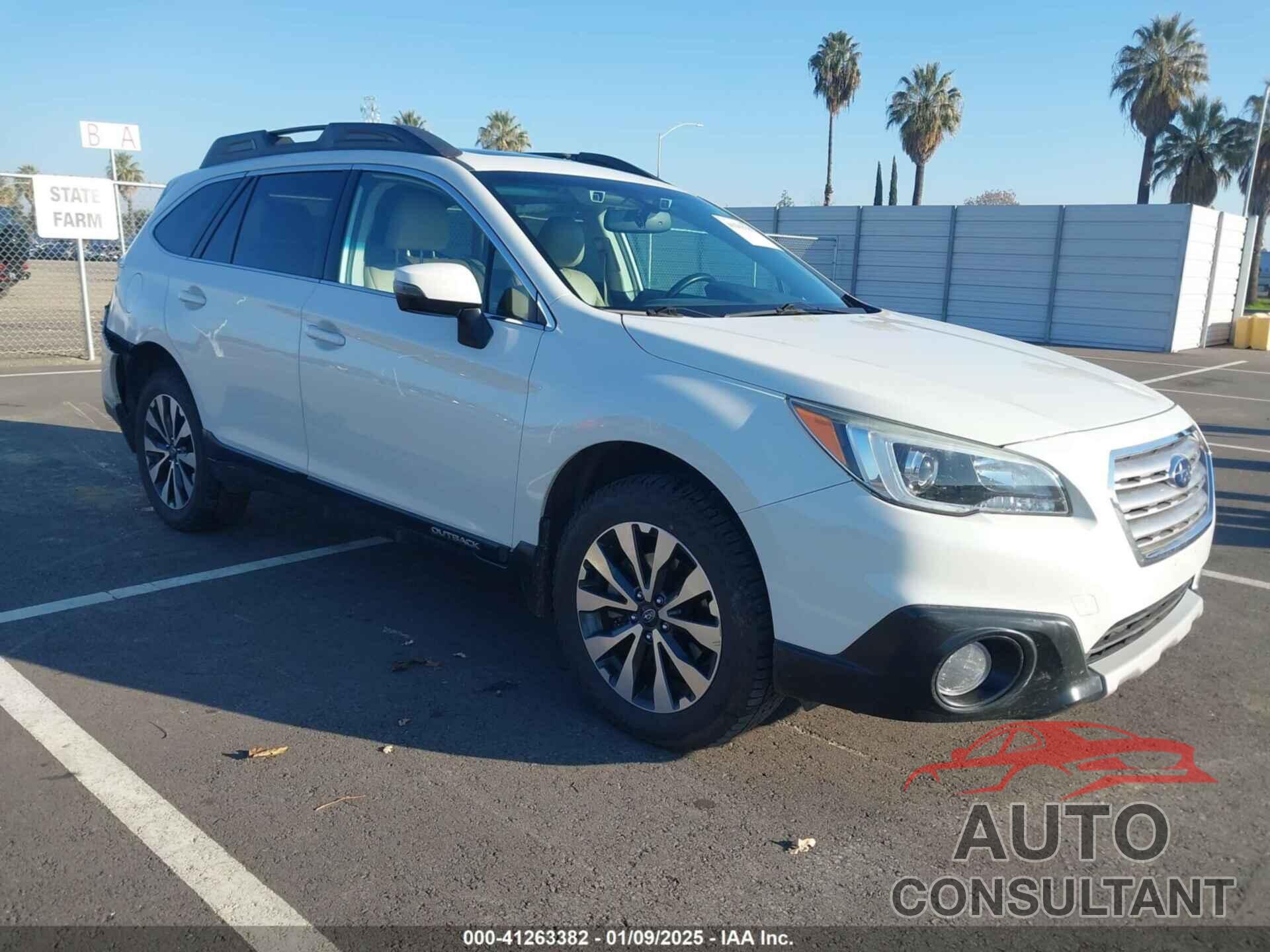 SUBARU OUTBACK 2015 - 4S4BSENC1F3259134