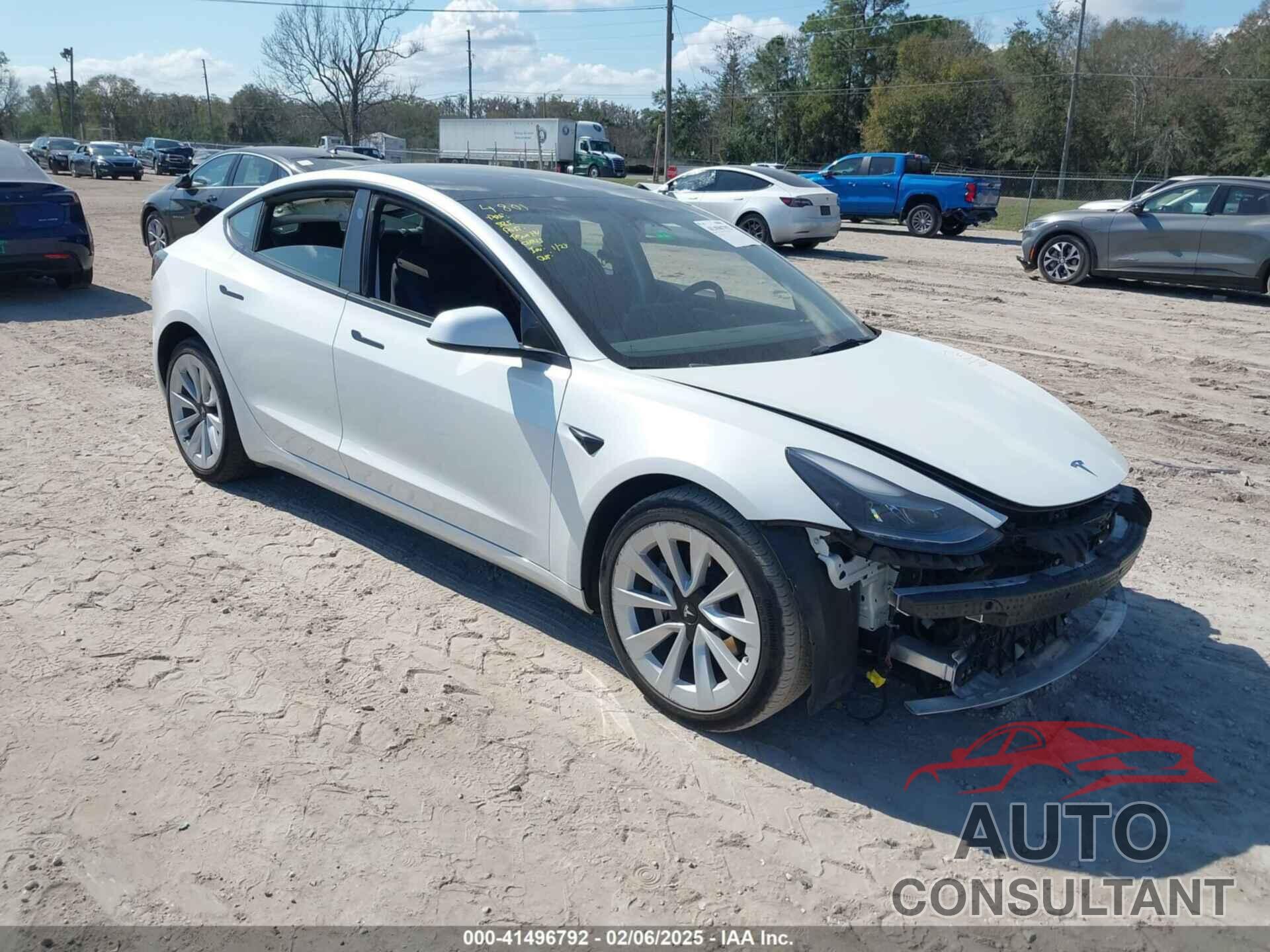 TESLA MODEL 3 2022 - 5YJ3E1EA1NF326839