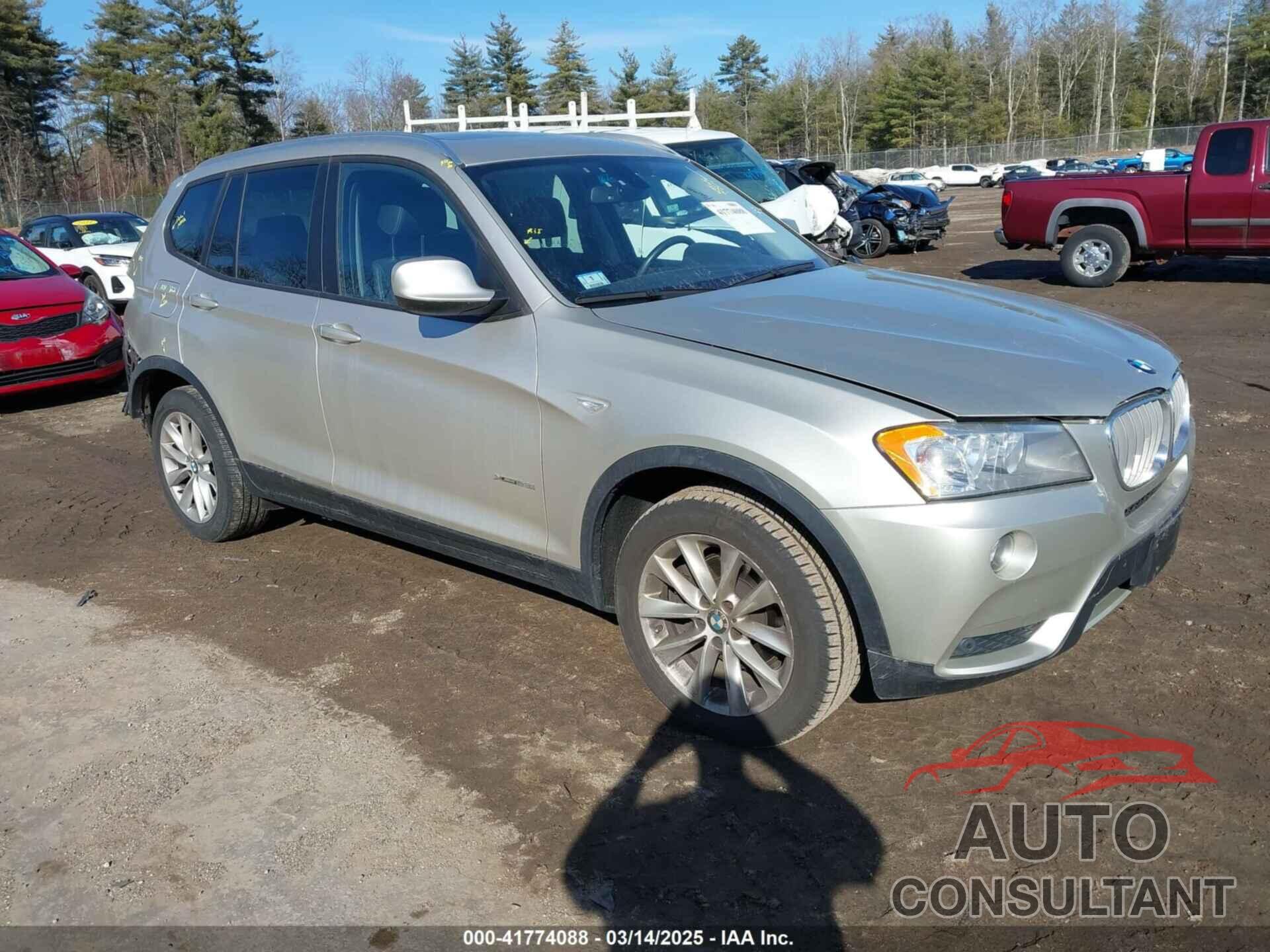 BMW X3 2013 - 5UXWX9C56D0D08931