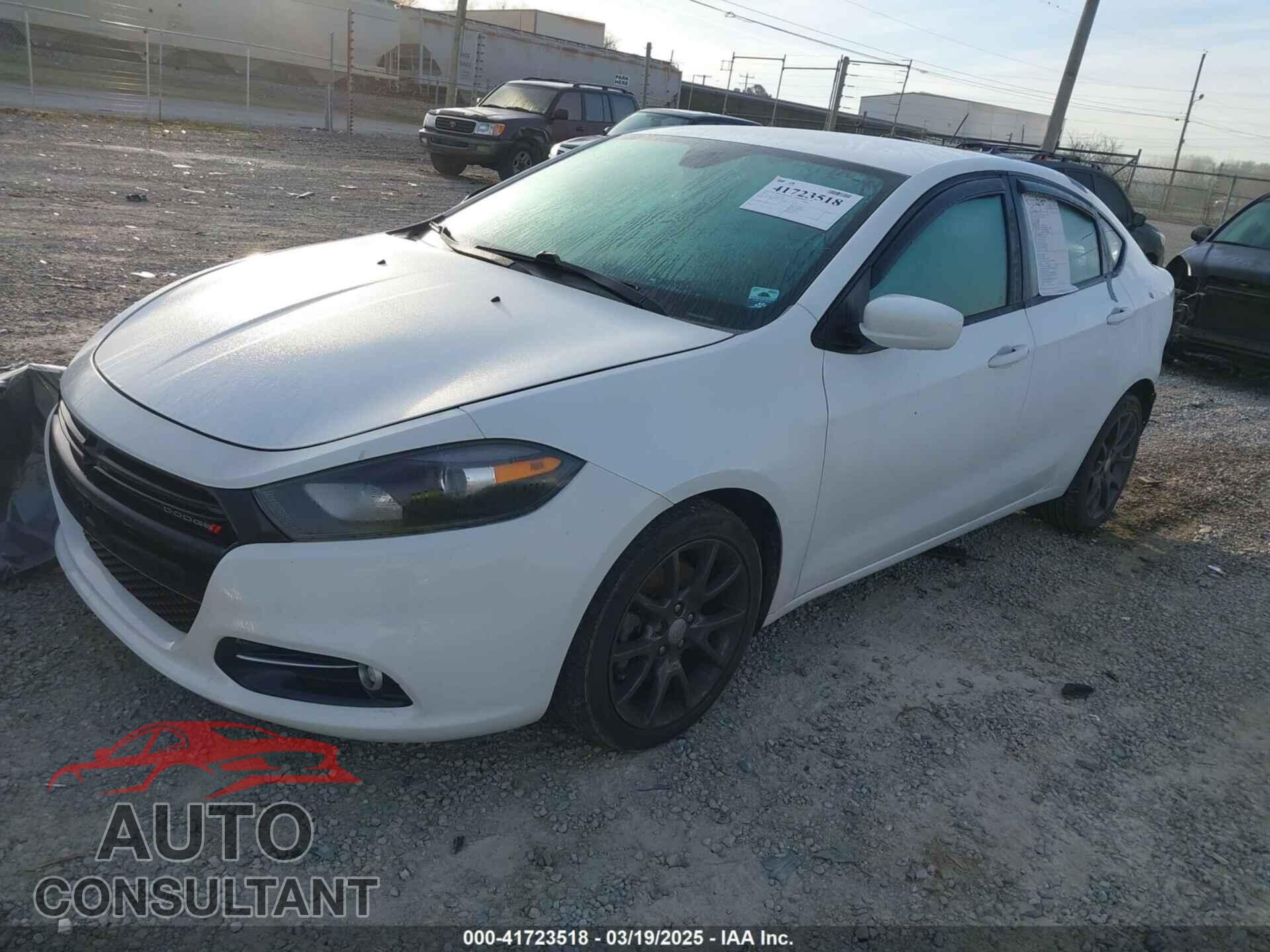 DODGE DART 2016 - 1C3CDFFA1GD791344