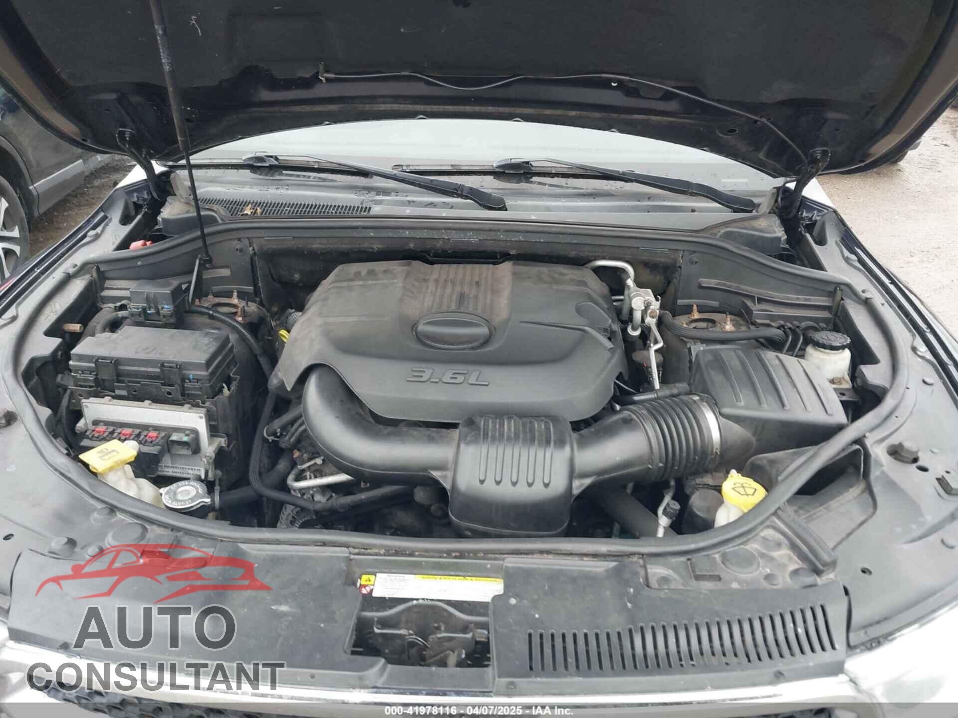 DODGE DURANGO 2011 - 1D4RE2GG5BC624209