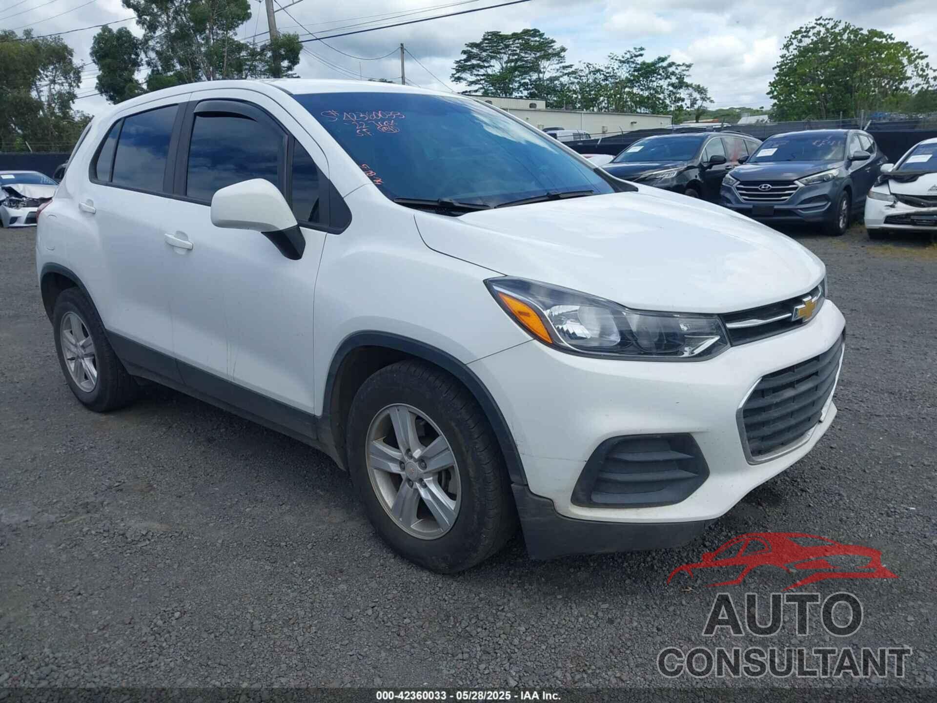 CHEVROLET TRAX 2022 - KL7CJKSM3NB524872