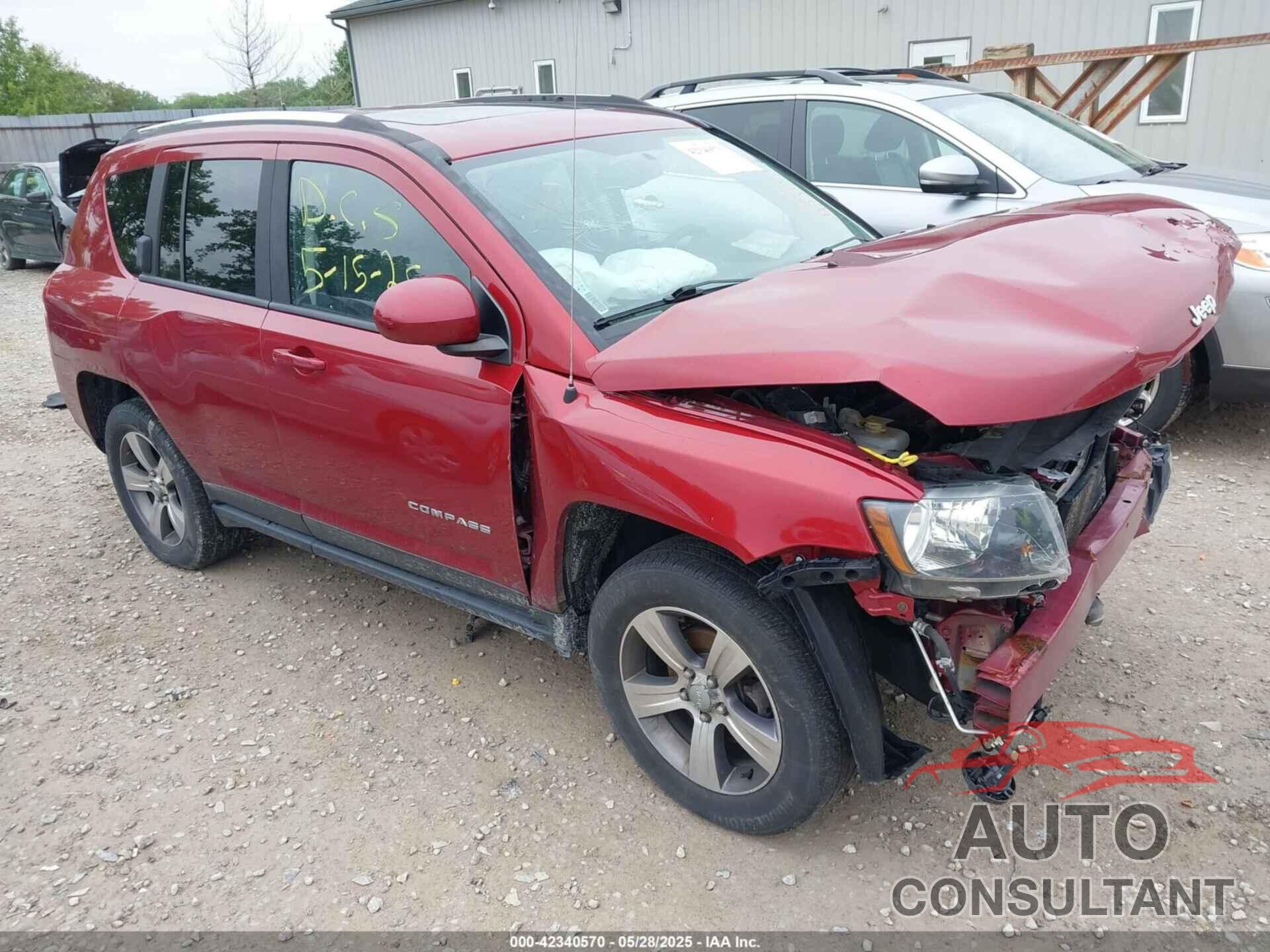 JEEP COMPASS 2017 - 1C4NJCEA4HD119423