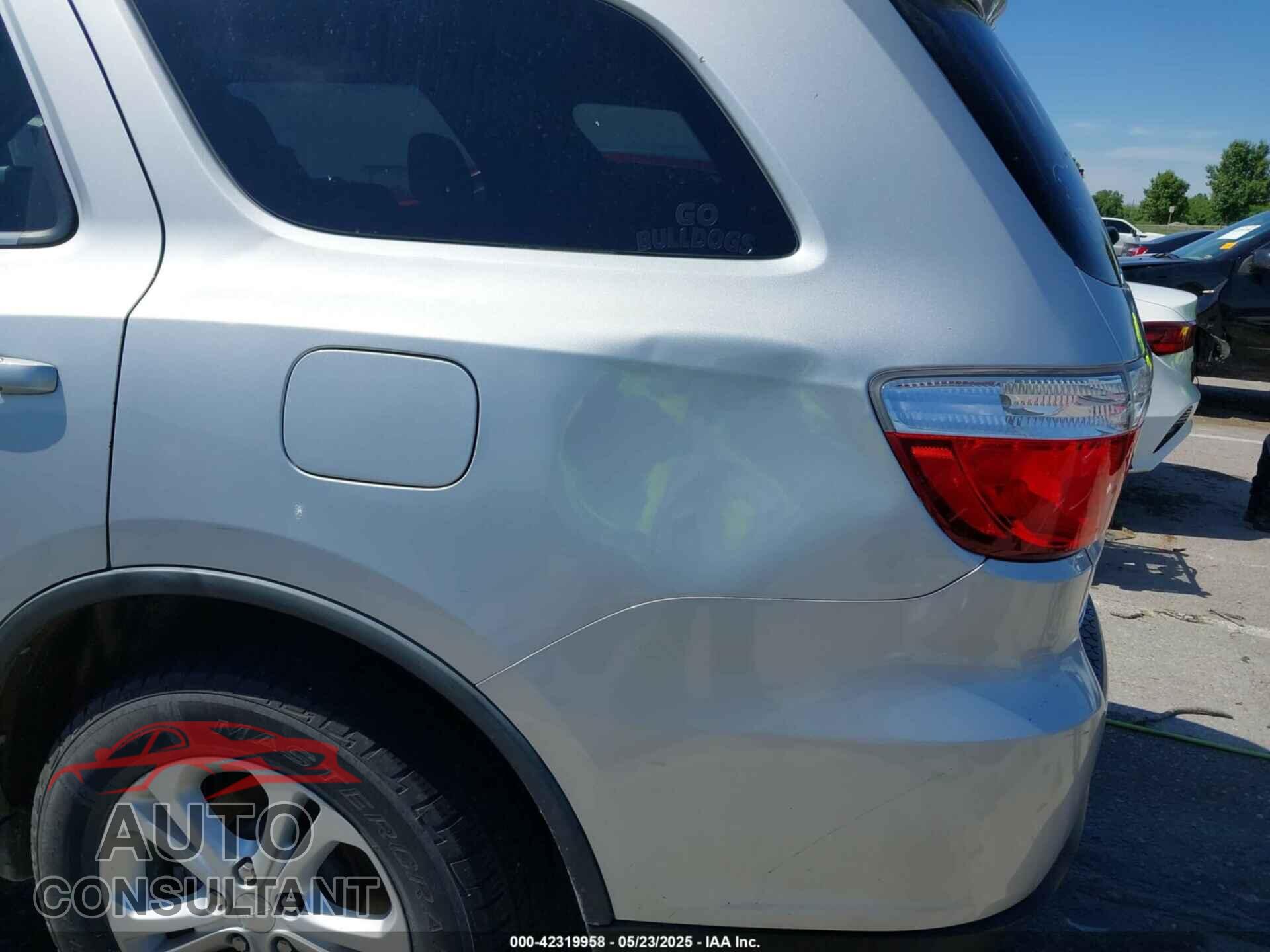 DODGE DURANGO 2011 - 1D4RE2GG2BC720590